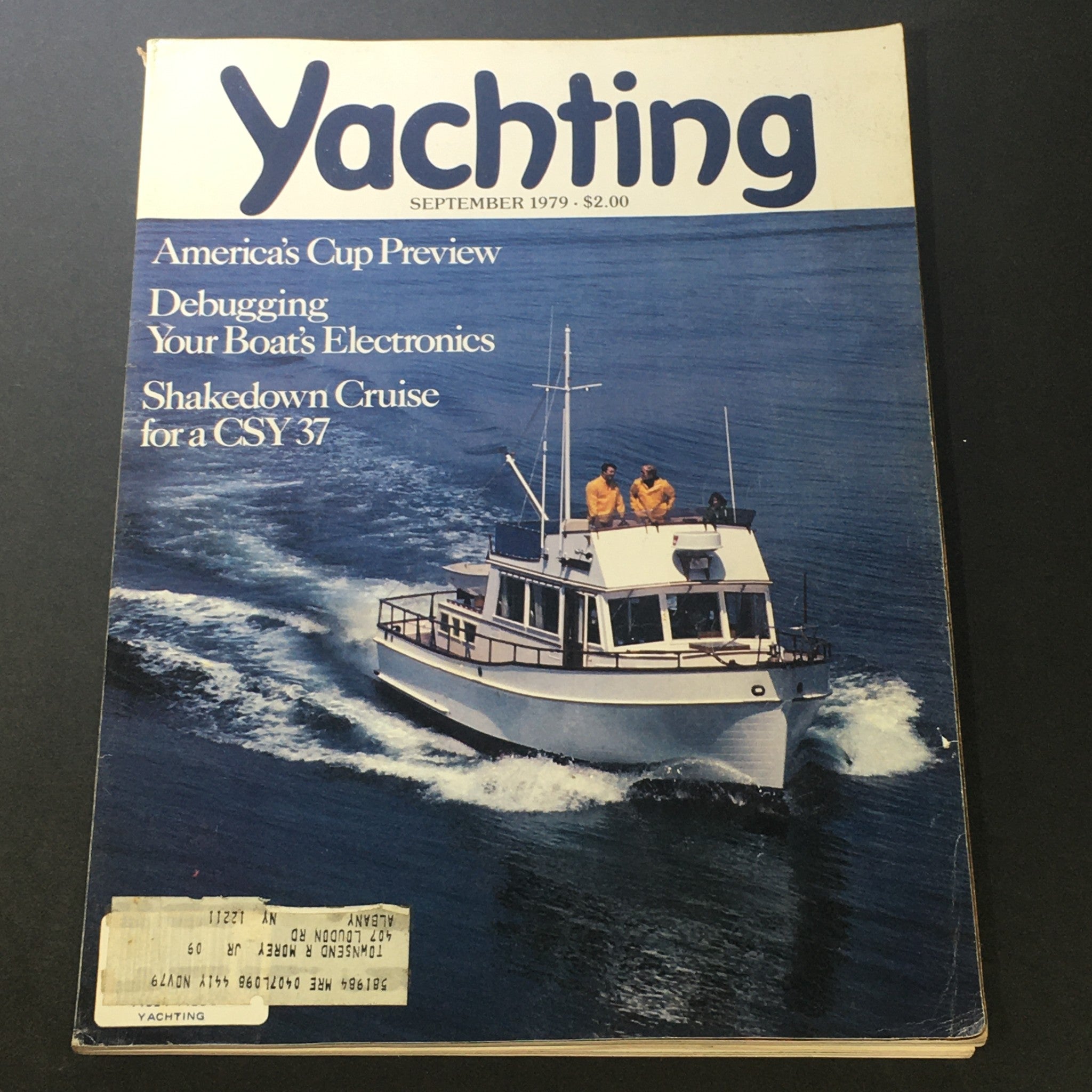 VTG Yachting Magazine September 1979 - America's Cup Preview by Don Graul