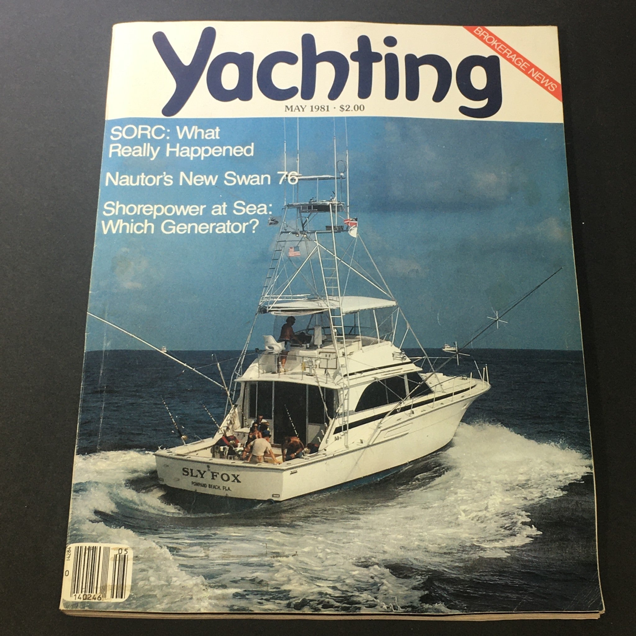 VTG Yachting Magazine May 1981 - Swan 76 Large Scale Luxury by Peter Campbell