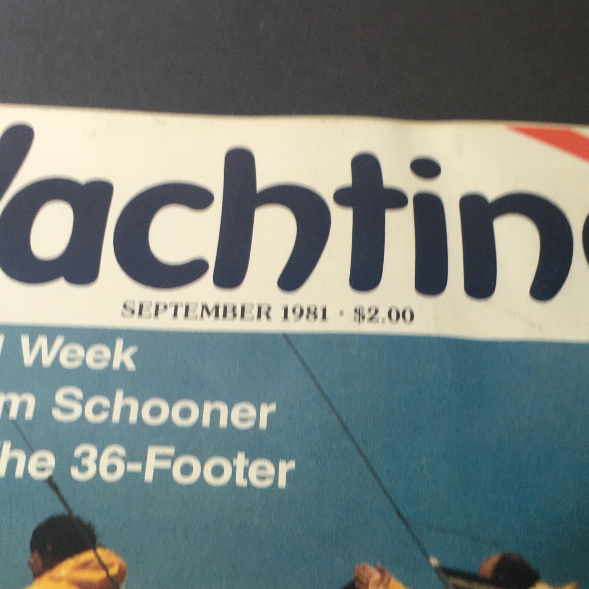 VTG Yachting Magazine September 1981 - Urban Anchorages Baltimore 38