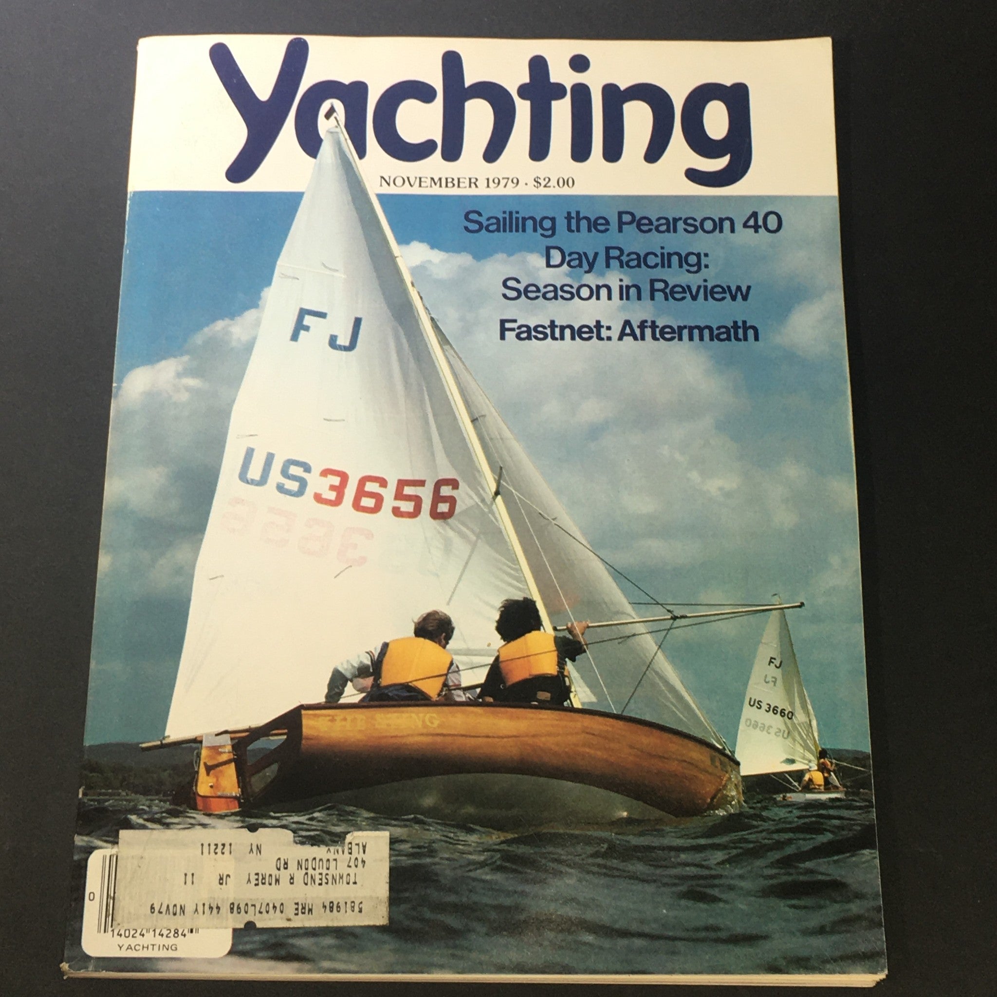 VTG Yachting Magazine November 1979 - Sailing The Pearson 40 Day Racing