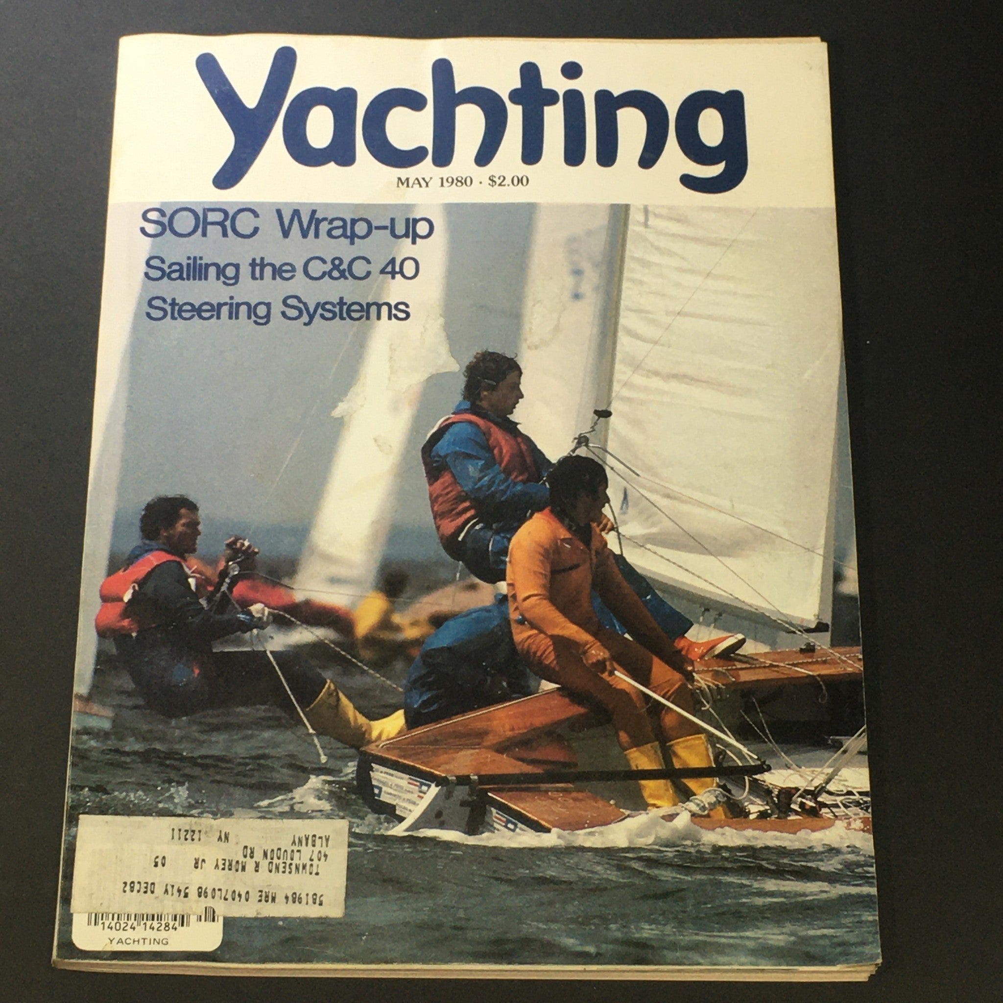 VTG Yachting Magazine May 1980 - SORC Wrap-Up Sailing C&C 40 Steering Systems