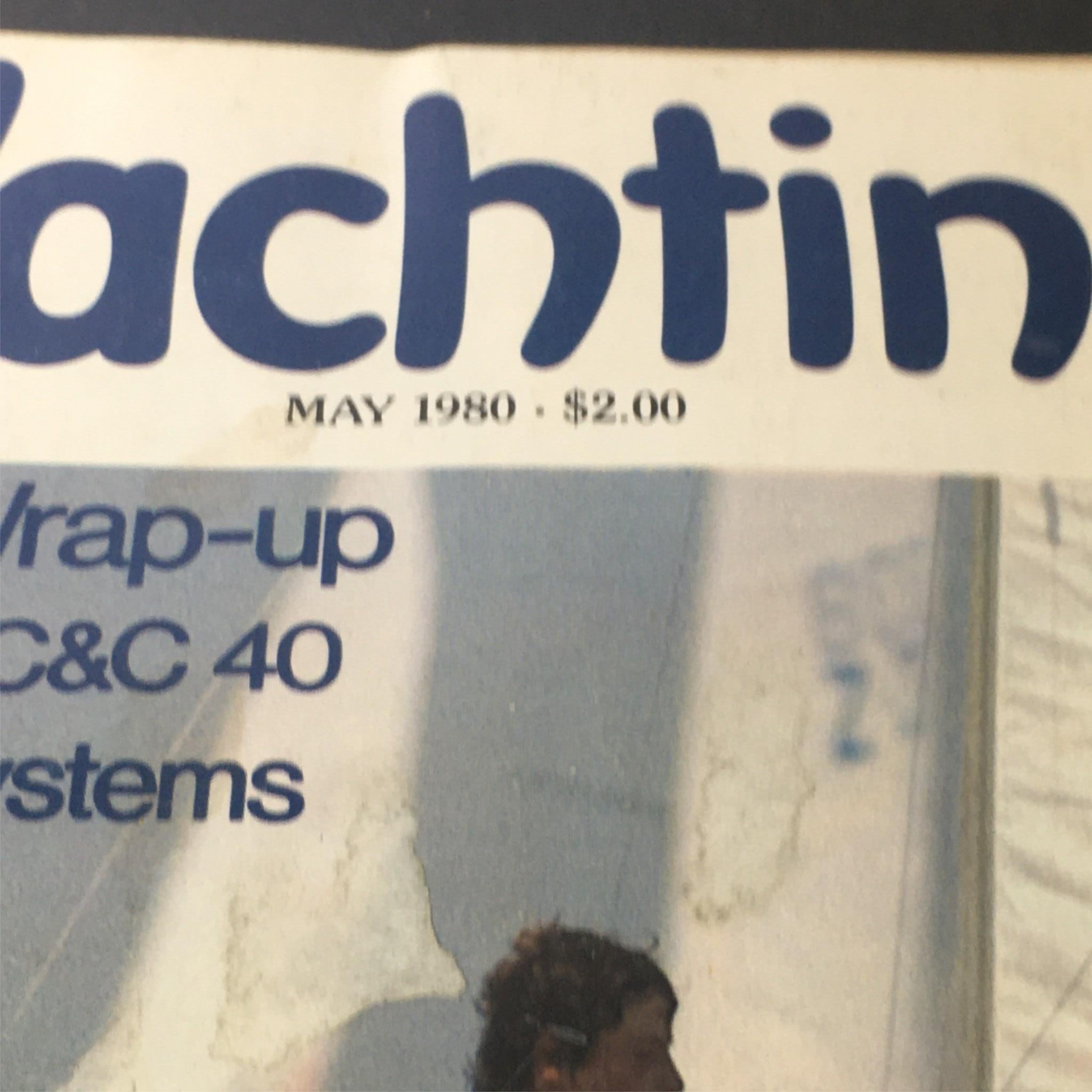 VTG Yachting Magazine May 1980 - SORC Wrap-Up Sailing C&C 40 Steering Systems