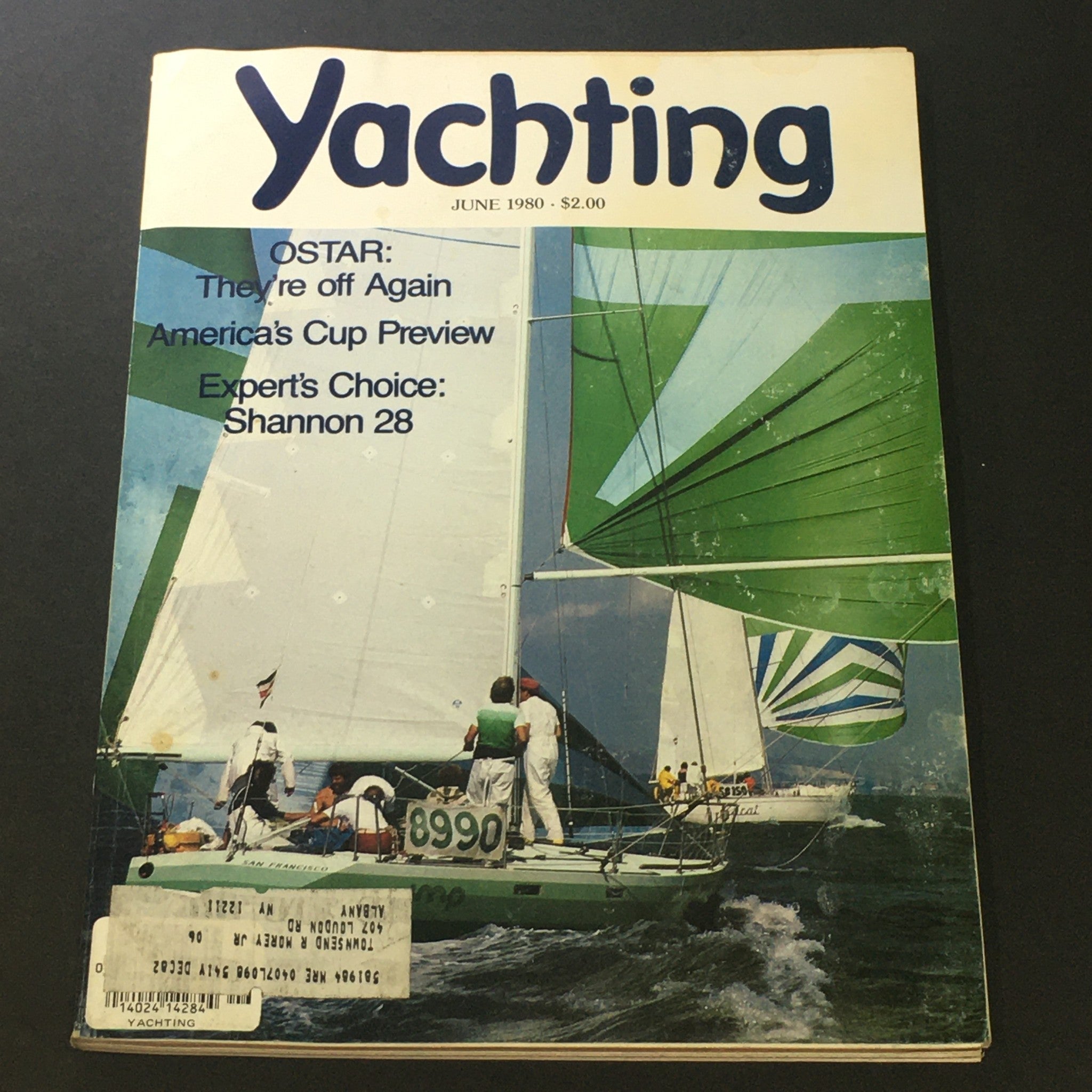 VTG Yachting Magazine June 1980 - Ostar / America's Cup Preview / Shannon 28