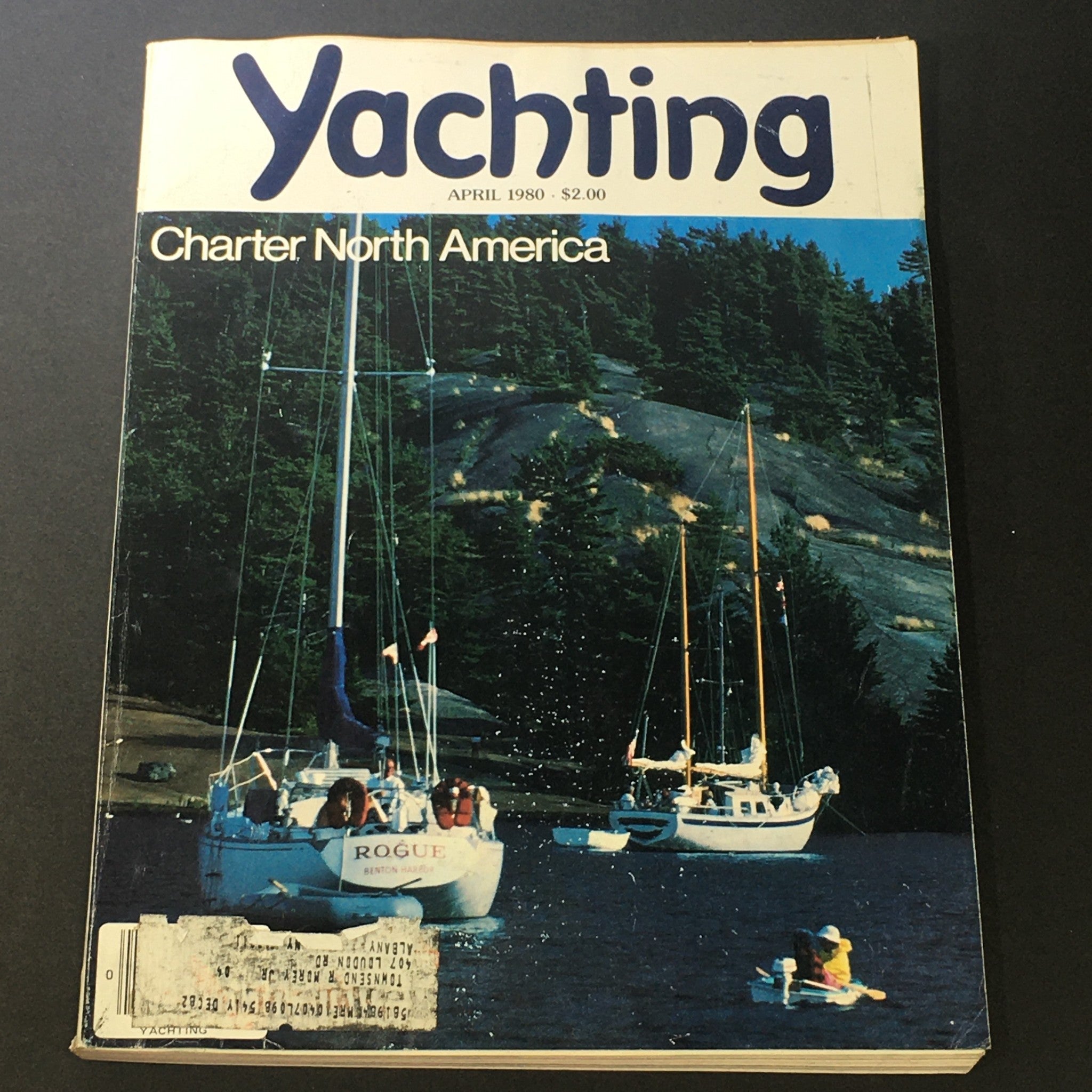 VTG Yachting Magazine April 1980 - Charter North America / The Scow's Thing