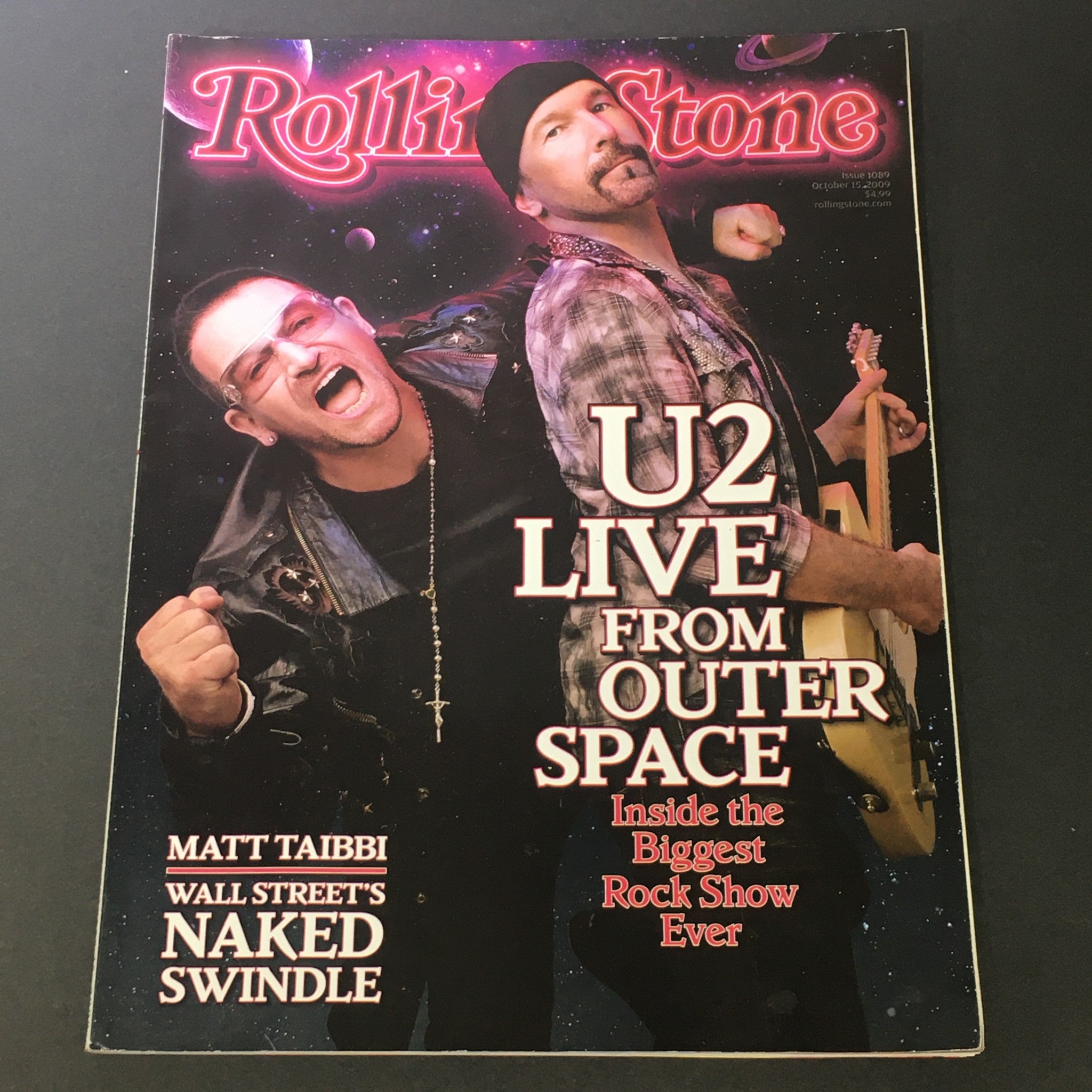 Rolling Stone Magazine October 15 2009 - U2 / Matt Taibbi / Newsstand