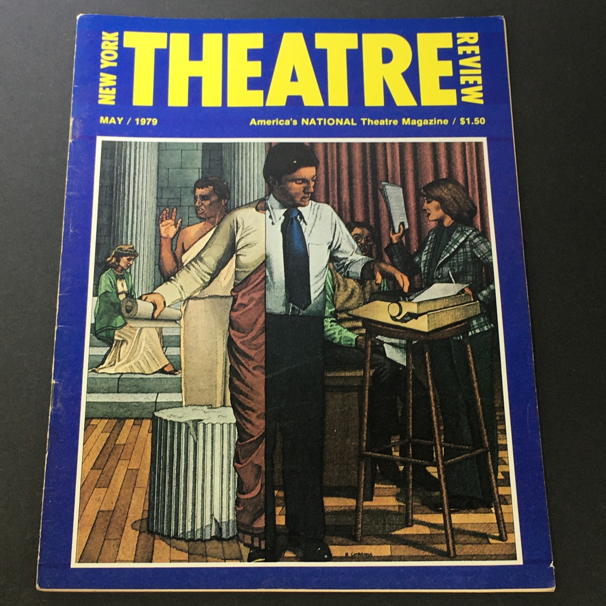 VTG New York Theatre Review Magazine May 1979 - Bent at the Royal Court Theme