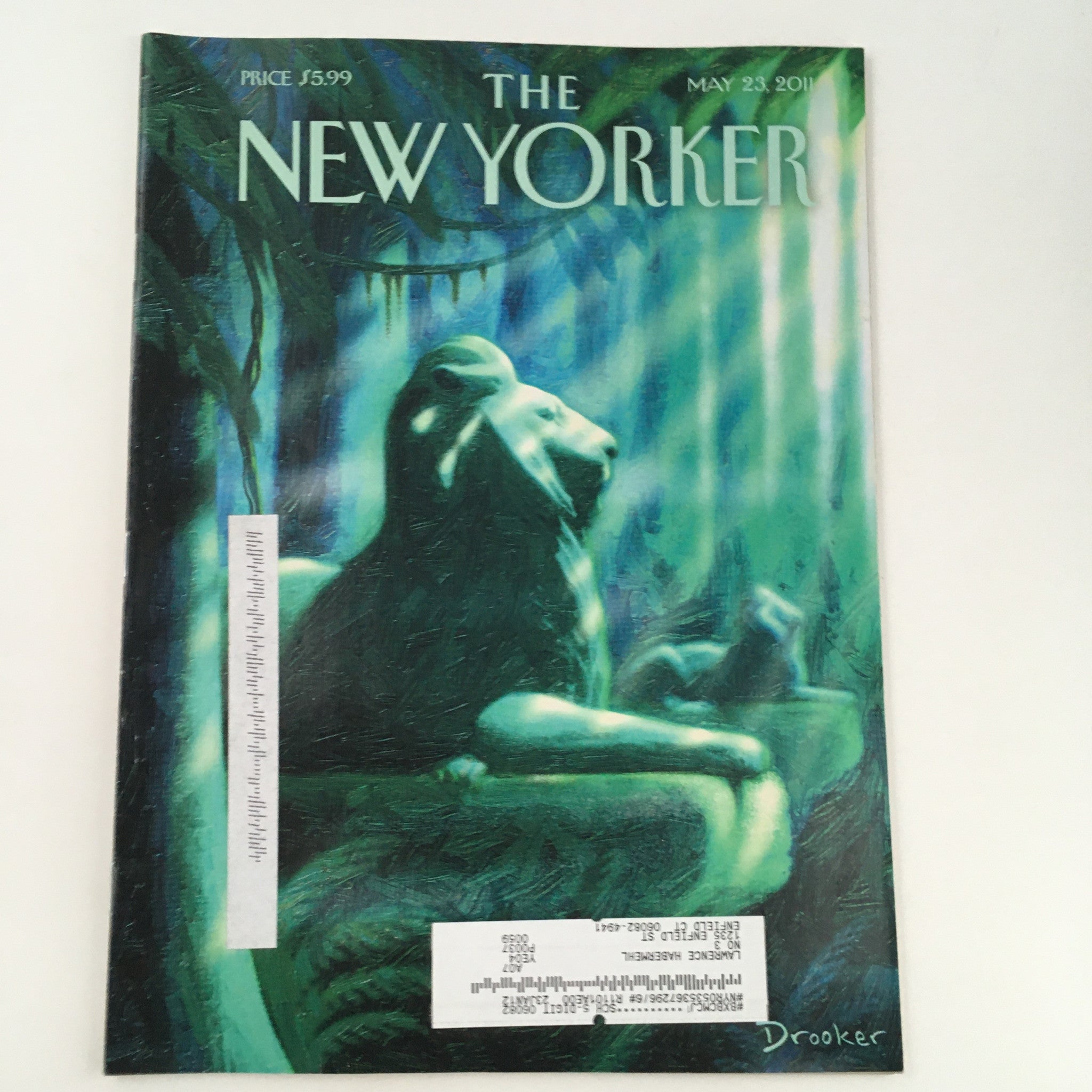 The New Yorker Magazine May 23 2011 Theme Art Cover by Eric Drooker VG