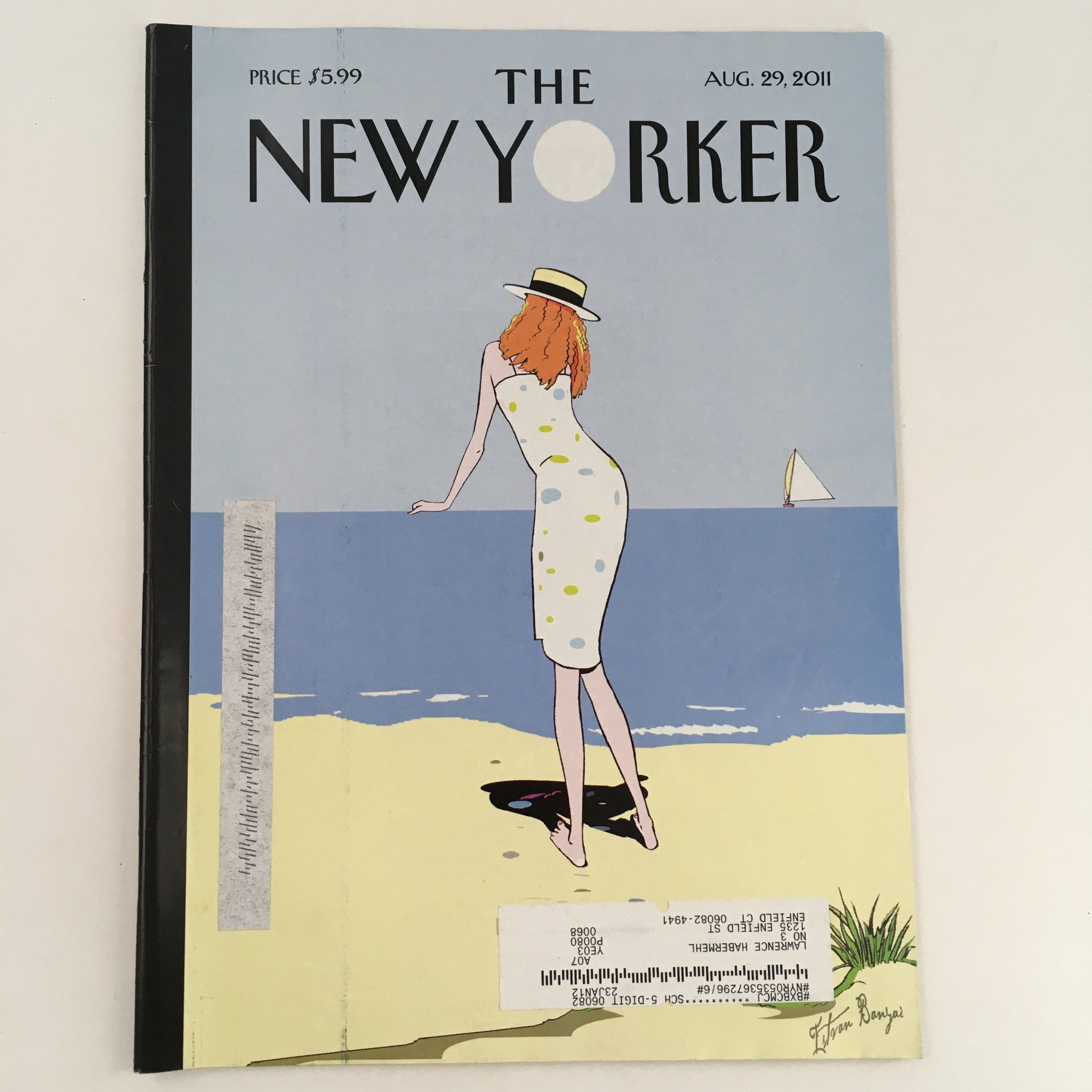 The New Yorker Magazine August 29 2011 Theme Art Cover by Istvan Banyai