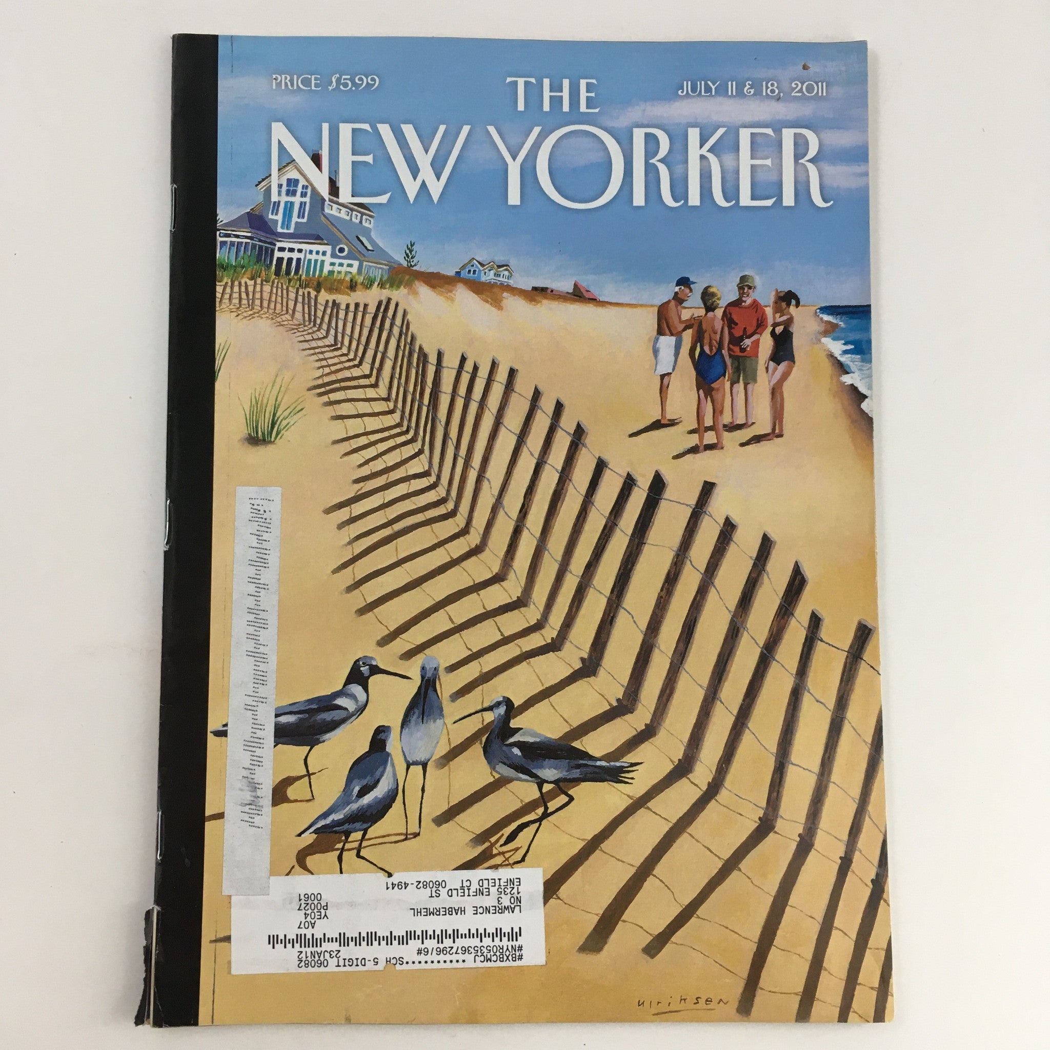 The New Yorker Magazine July 11 2011 Theme Art Cover by Mark Ulriksen