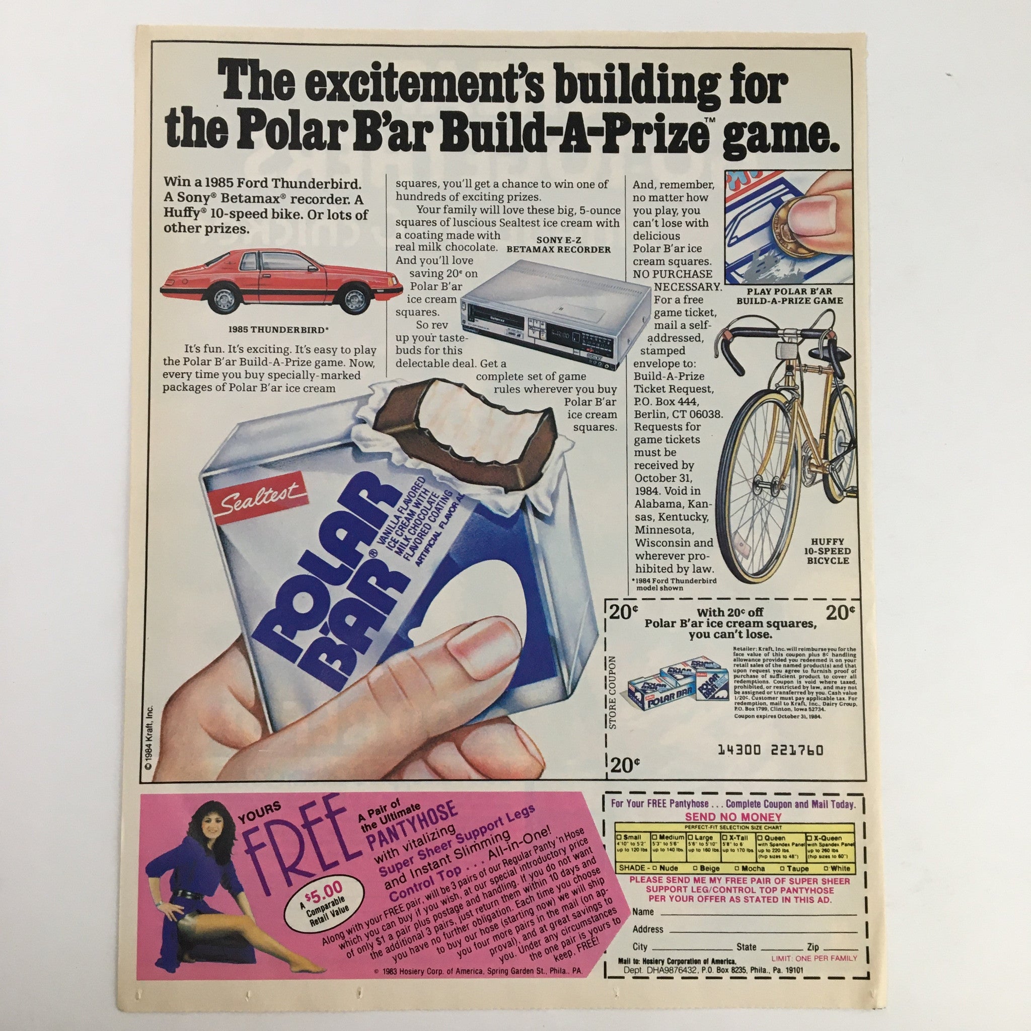 1984 Dole Chunk & Crushed Pineapple Circular Coupon Advertisement