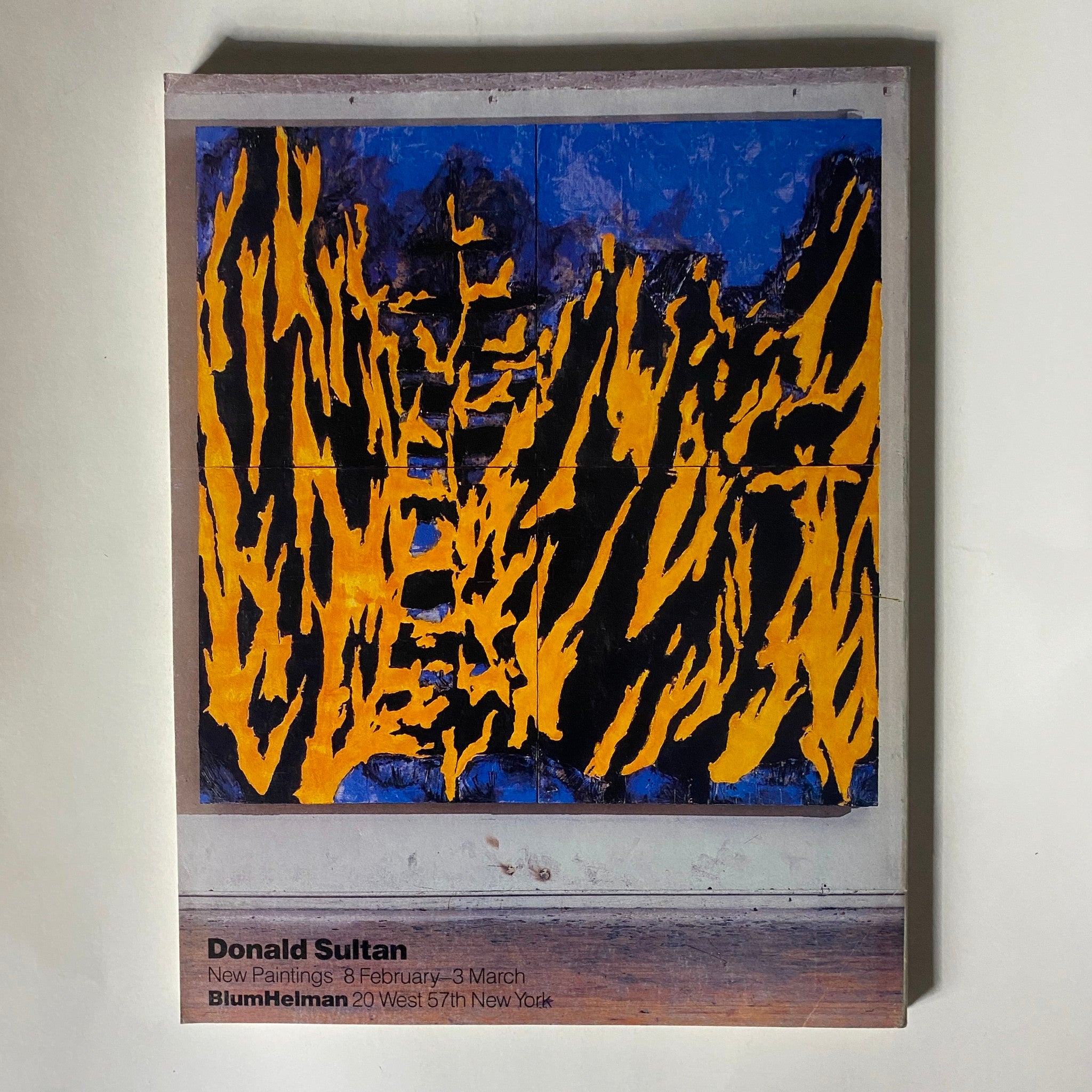 Art in America Magazine February 1984 featuring Shigeko Kubota's River with a creative cover design. This vintage magazine showcases significant contemporary art movements and highlights the work of pioneering video artist Shigeko Kubota.
