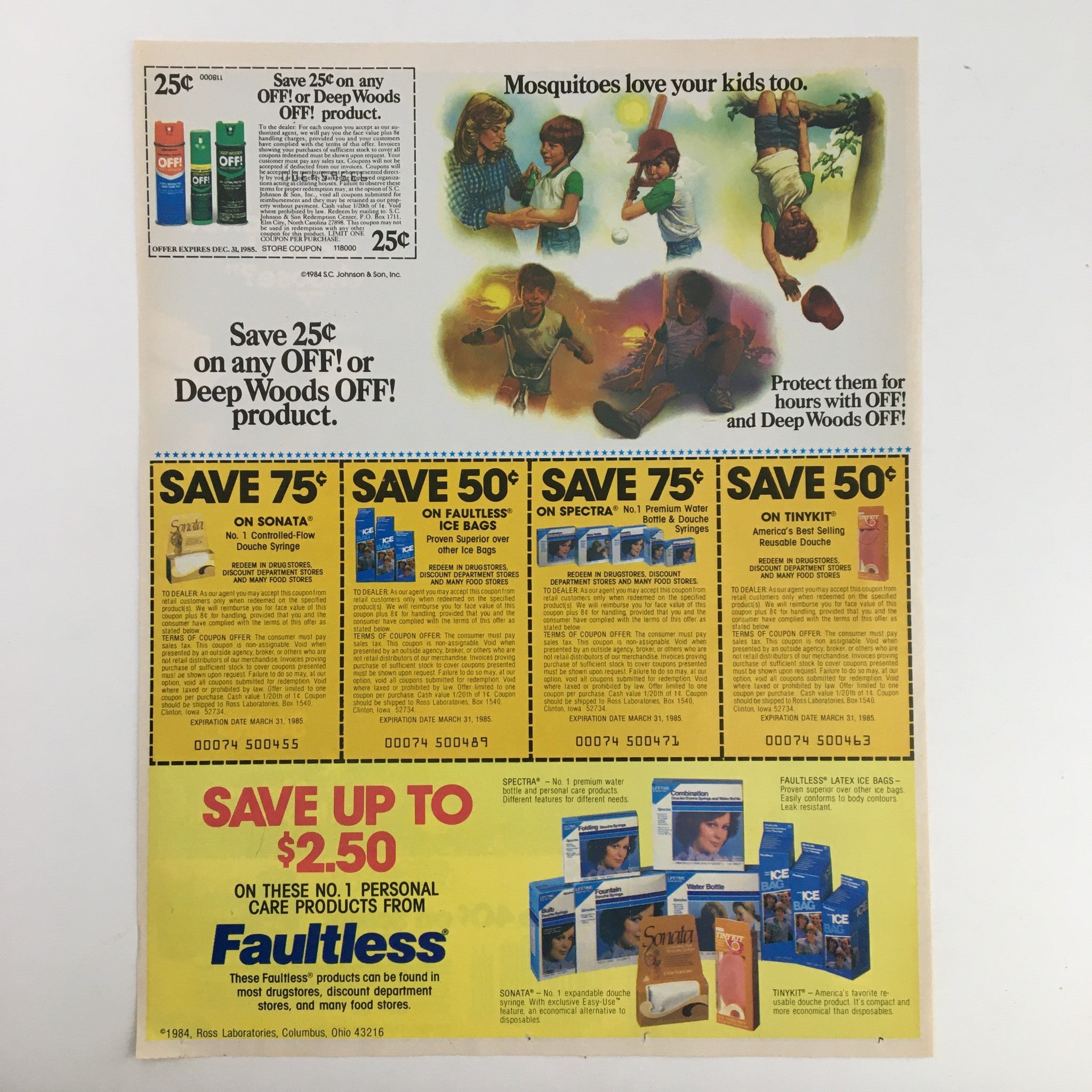 1984 Sanka Coffee feat. John Roskelley Circular Coupon Advertisement