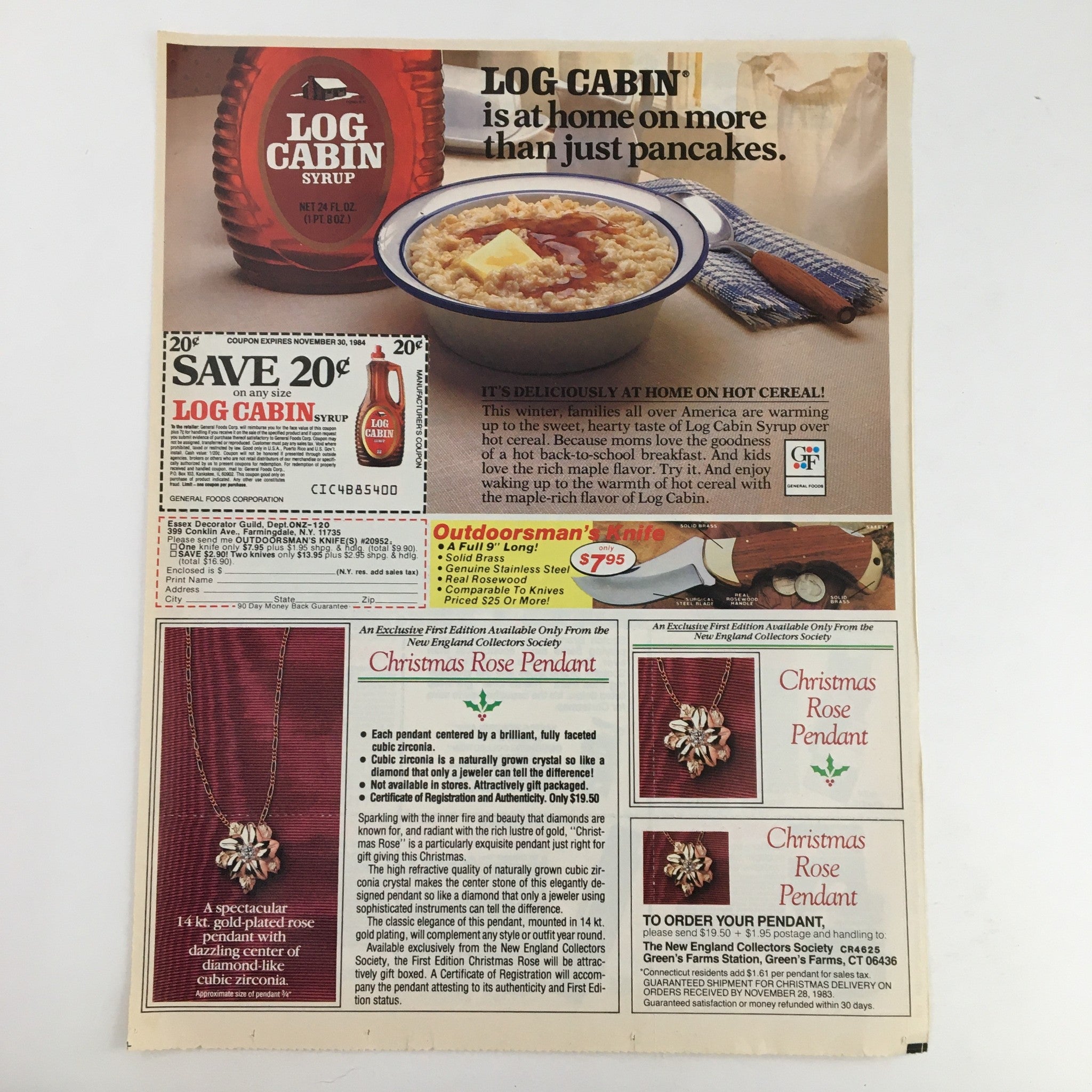 1984 Mark and Scotch Brand Tape Circular Coupon Advertisement