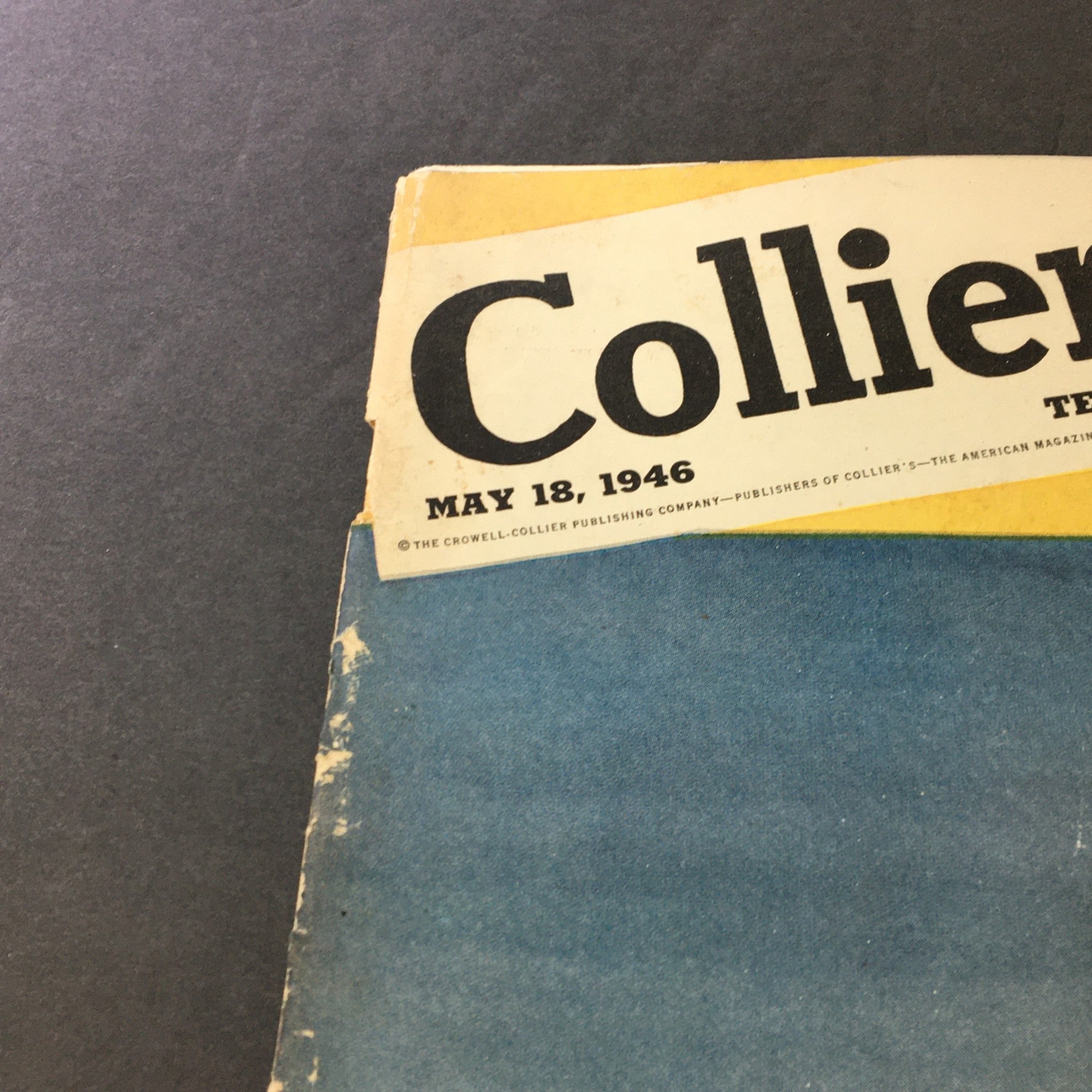 VTG Collier's Magazine May 18 1946 Message to Americans by The Earl of Halifax