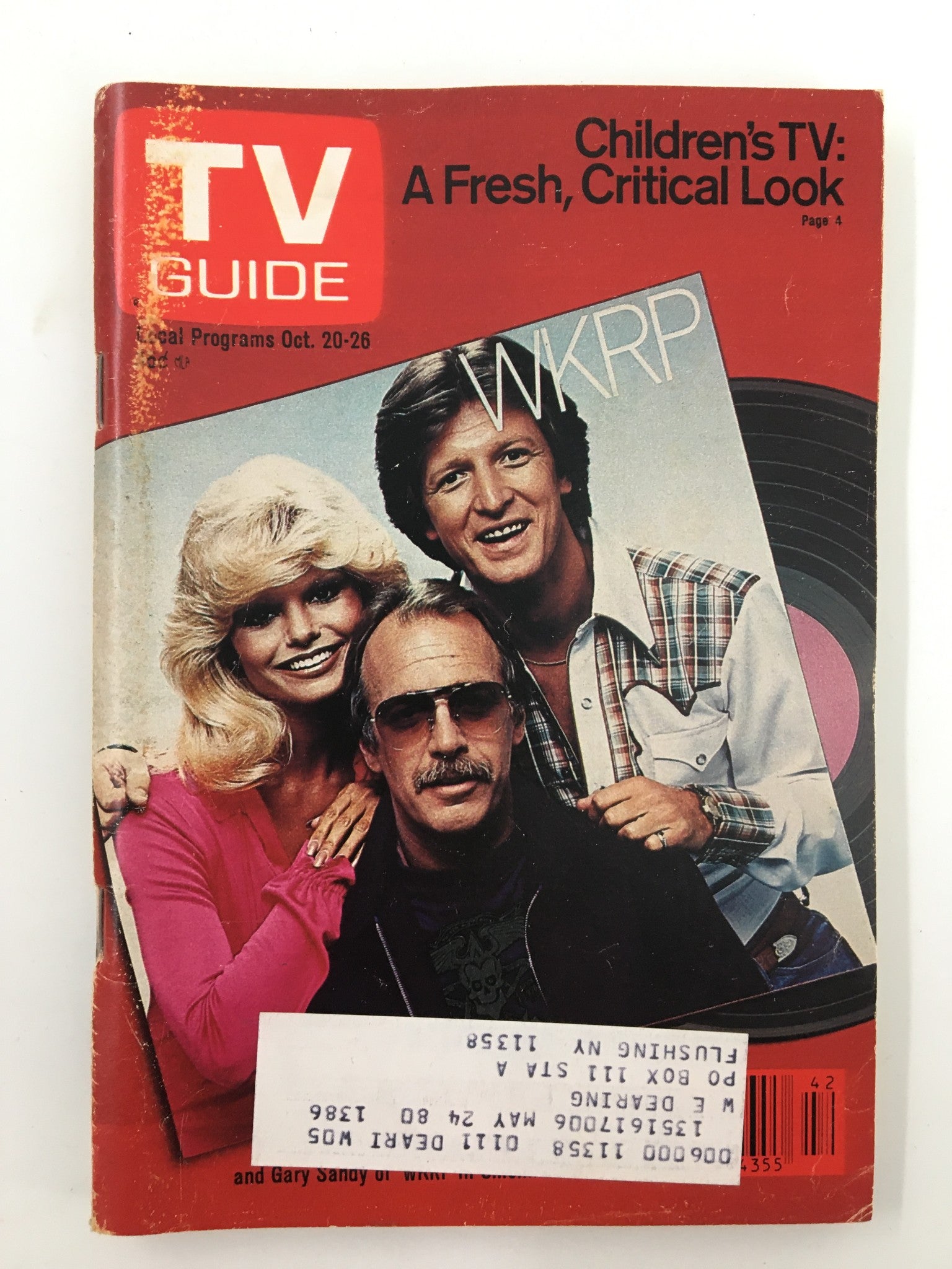 TV Guide Magazine October 20 1979 Children's TV New York Metro Edition