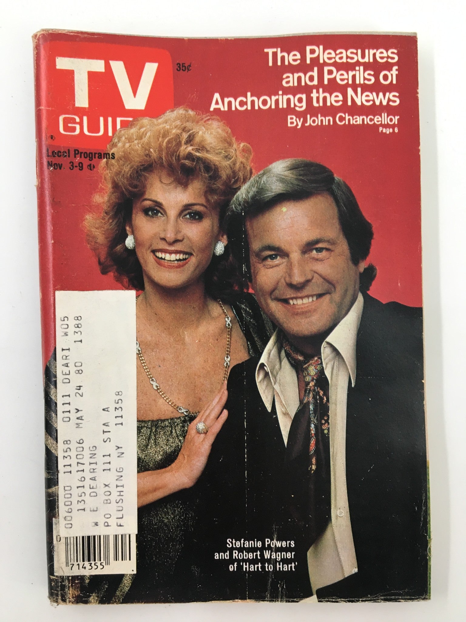 TV Guide Magazine November 3 1979 Stefanie Powers New York Metro Edition