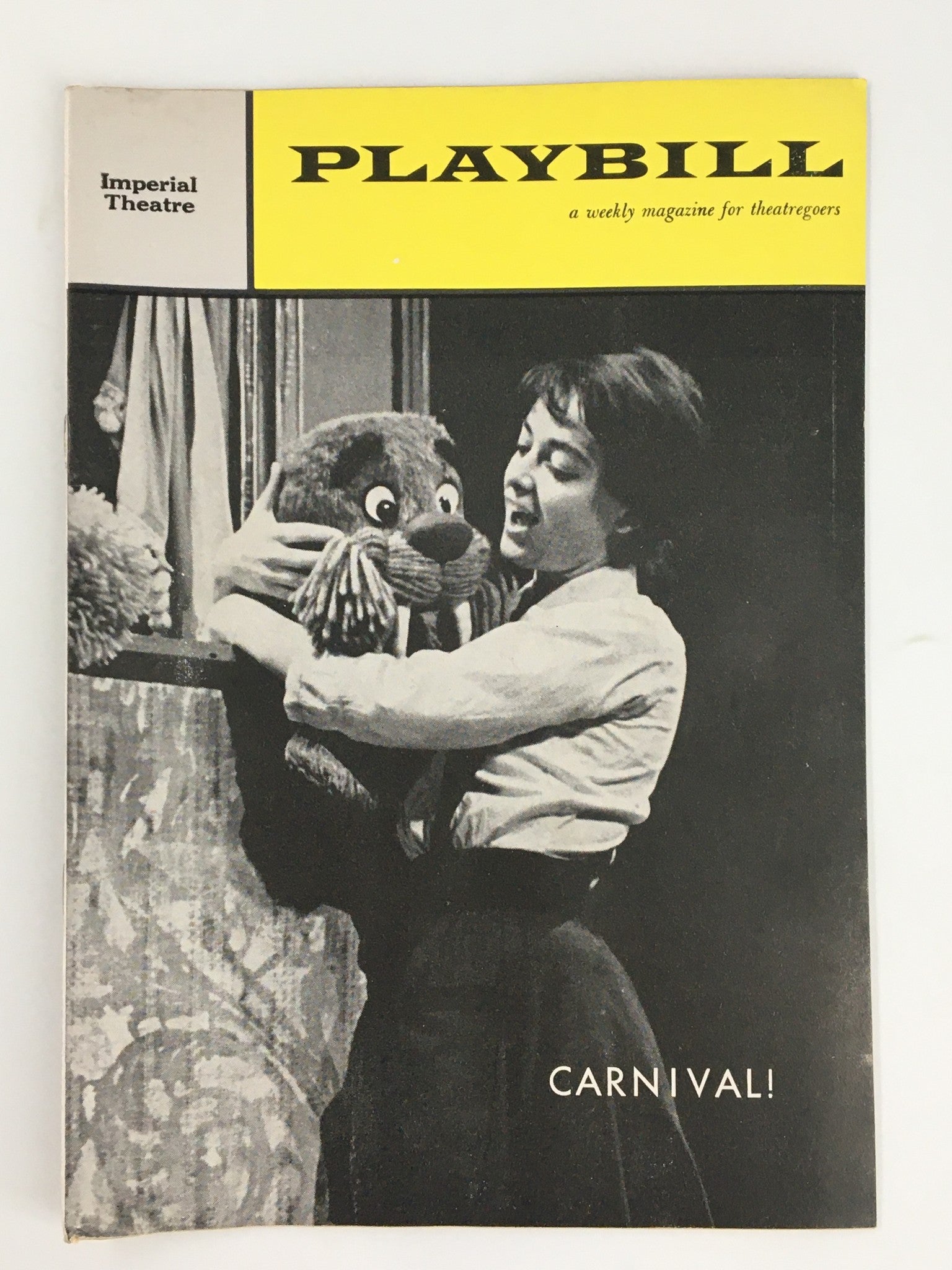 1961 Playbill Imperial Theatre Anna Maria Alberghetti in Carnival!