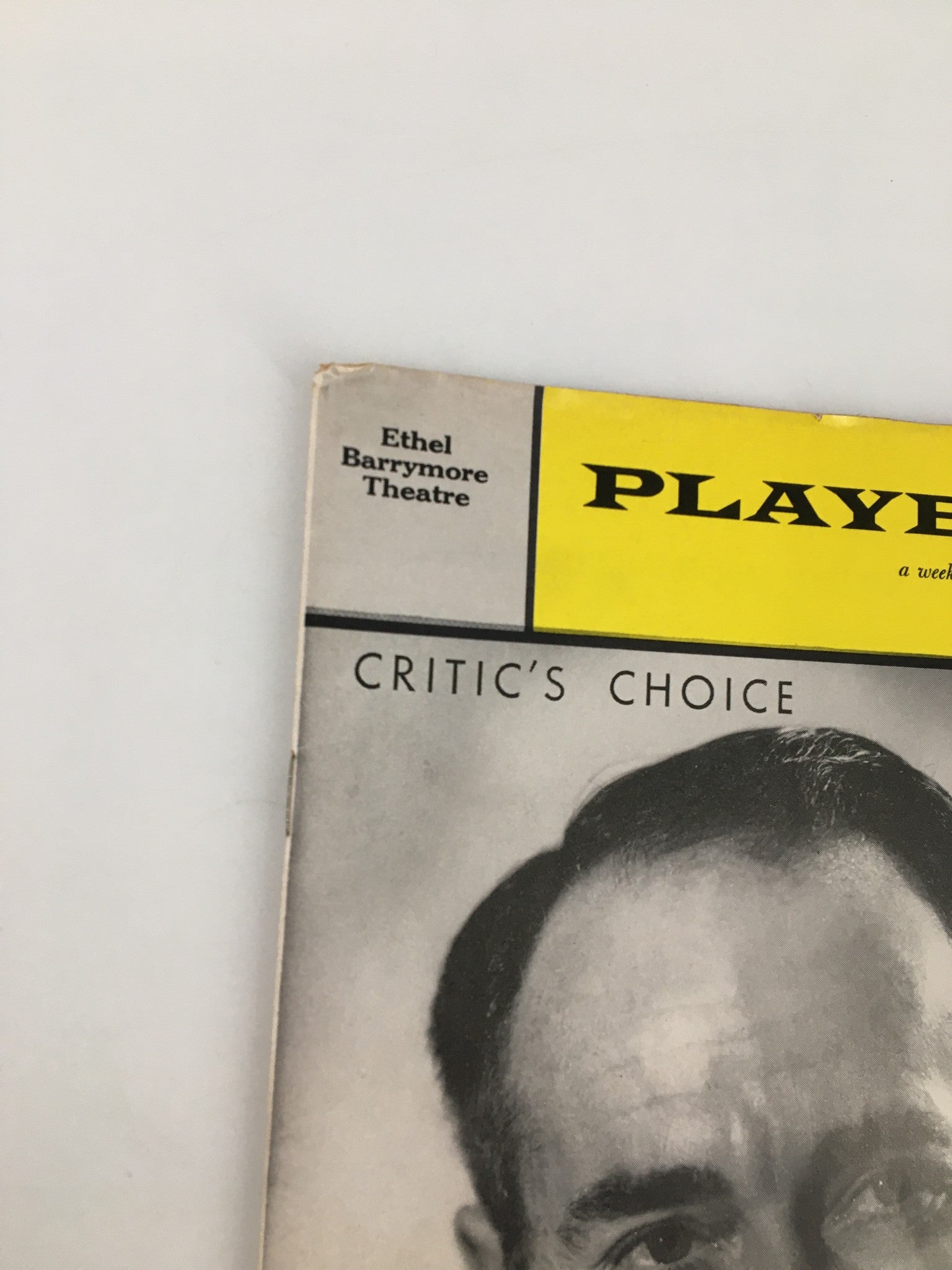 1960 Playbill Ethel Barrymore Theatre Henry Fonda in Critic's Choice