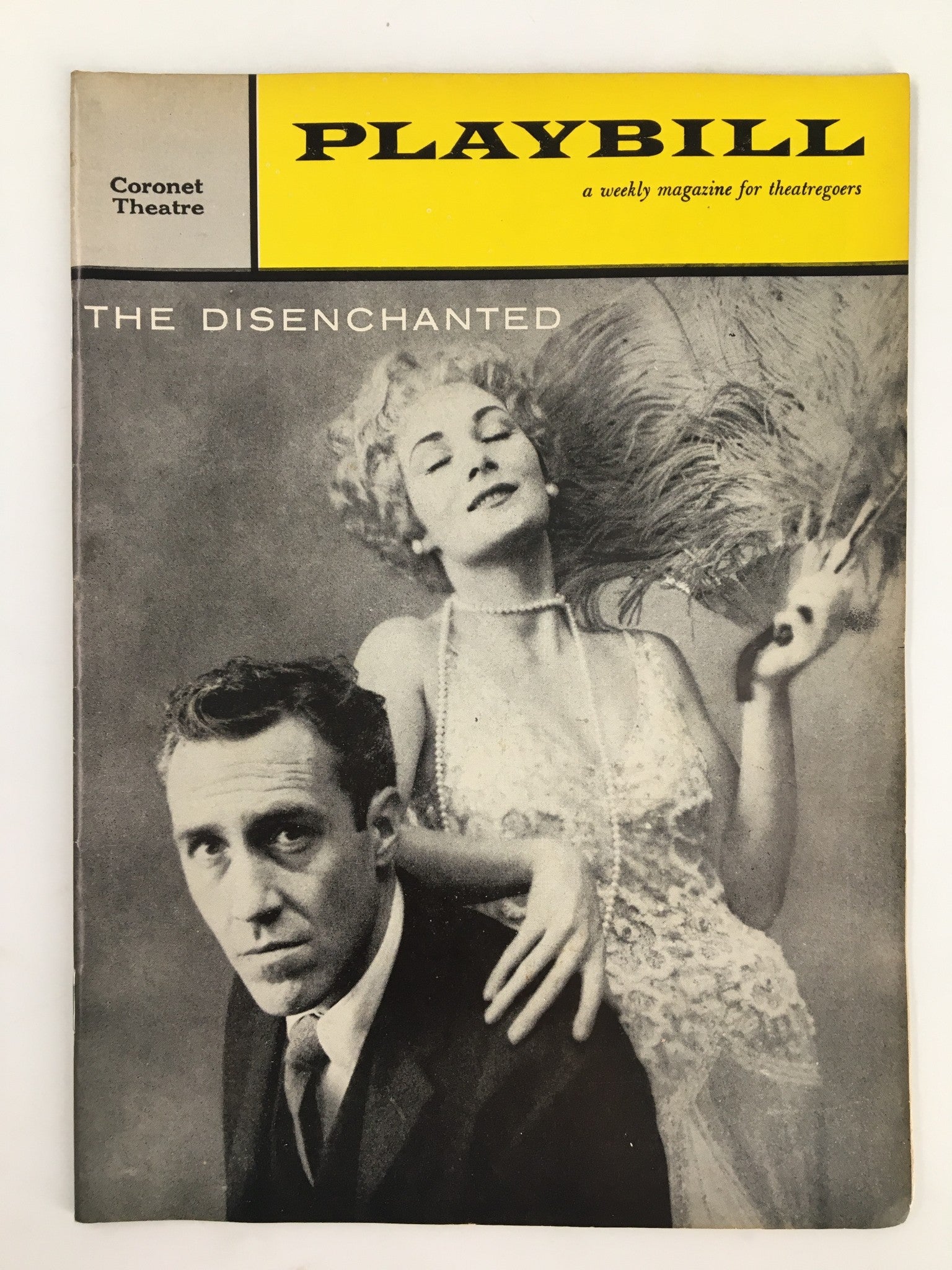 1959 Playbill Coronet Theatre Jason Robards Jr. Rosemary Harris The Disenchanted