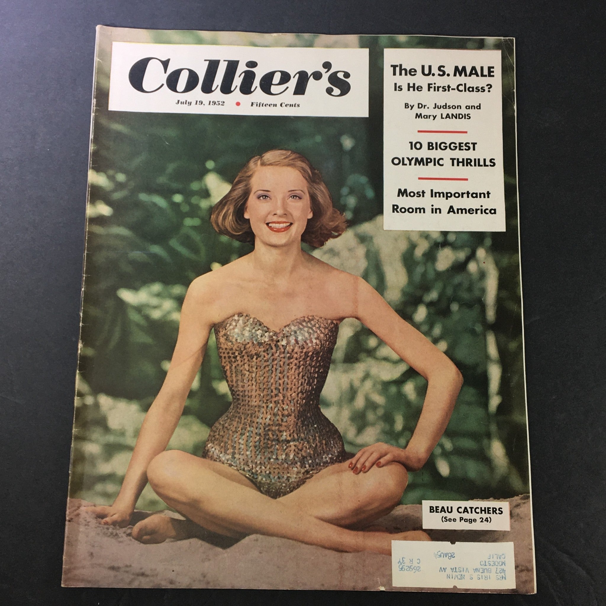 VTG Collier's Magazine July 19 1952 The Most Important Rooms in America