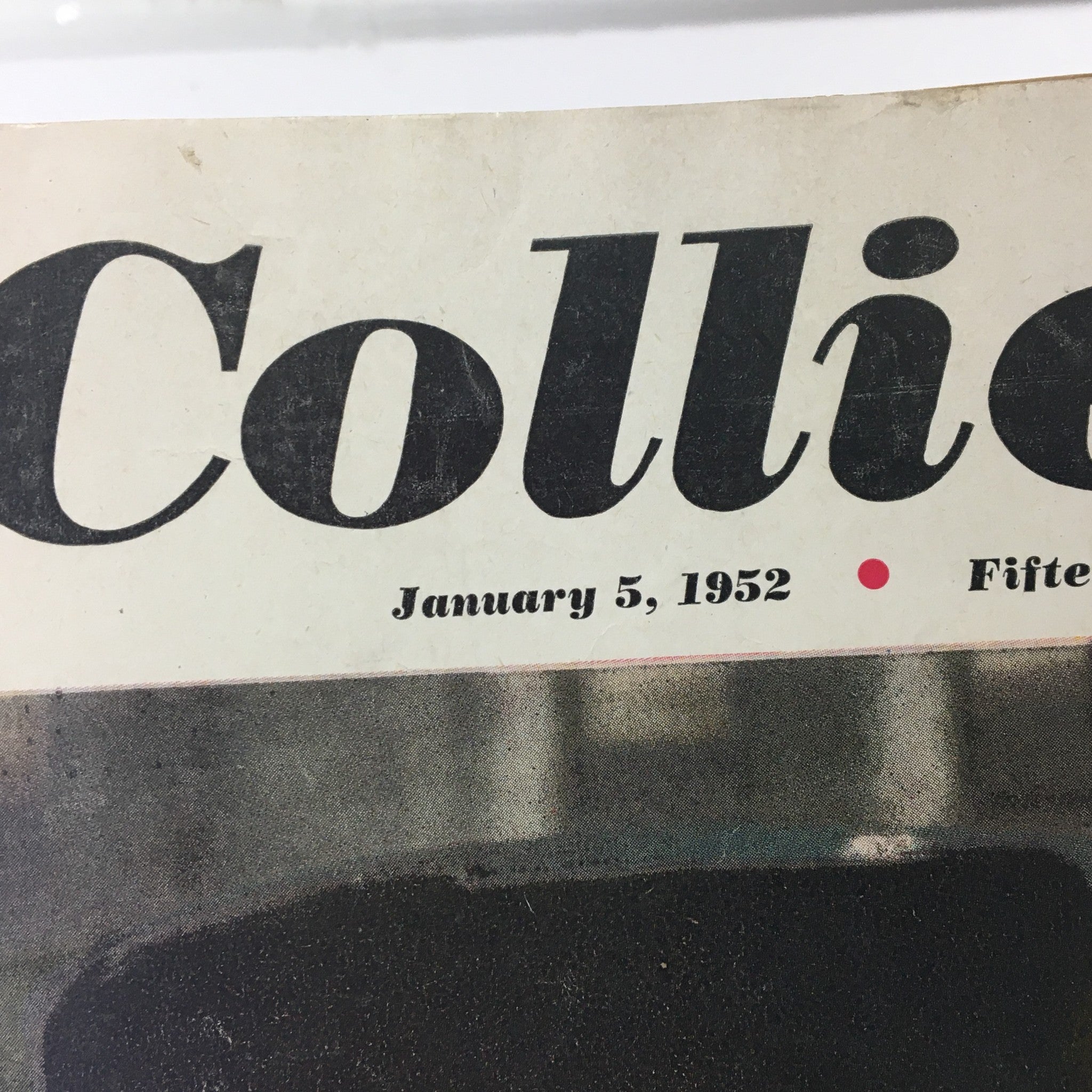 VTG Collier's Magazine January 5 1952, featuring the magazine's title and date prominently on the cover.