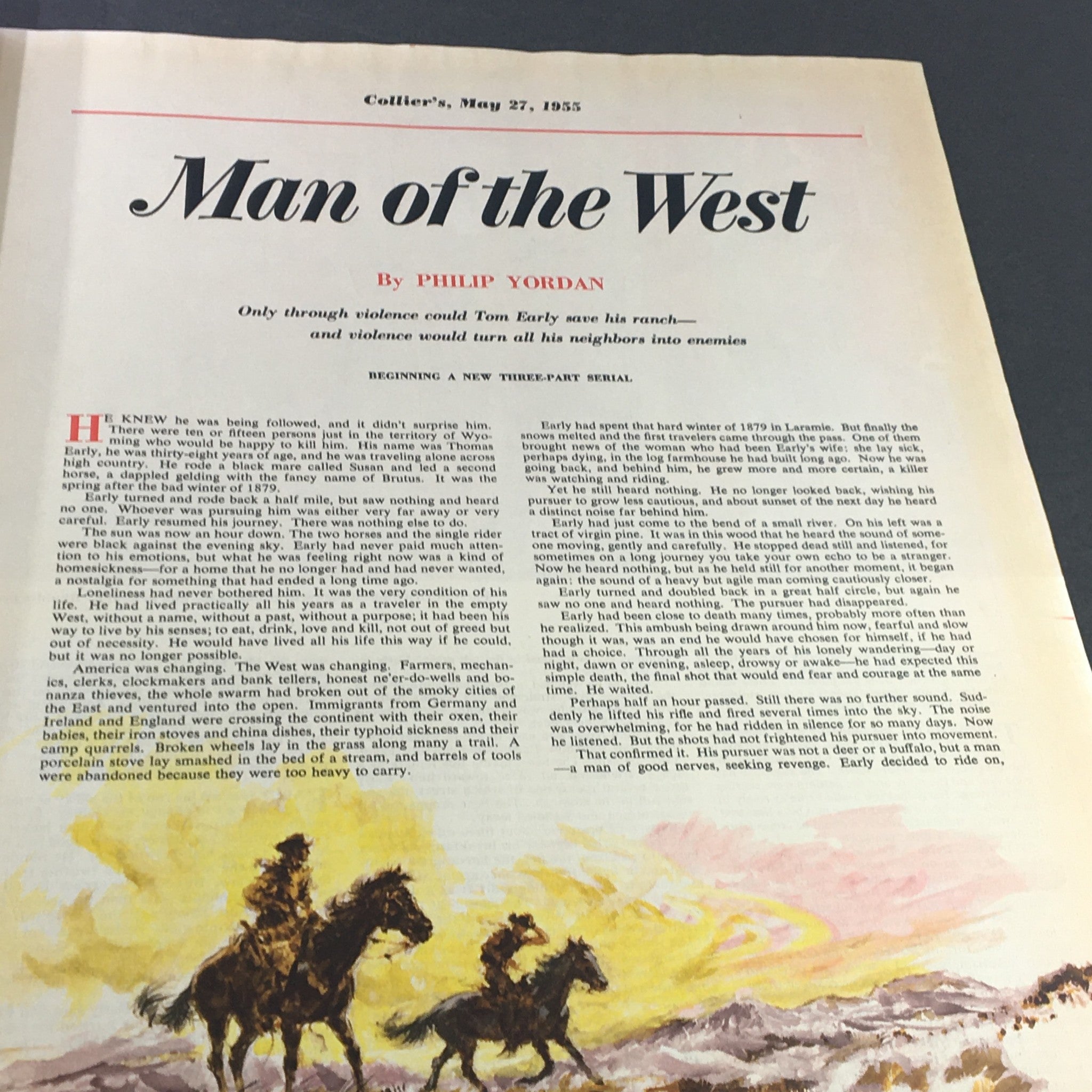 VTG Collier's Magazine May 27 1955 On Maneuvers with The Navy Frogmen Skin-Diver