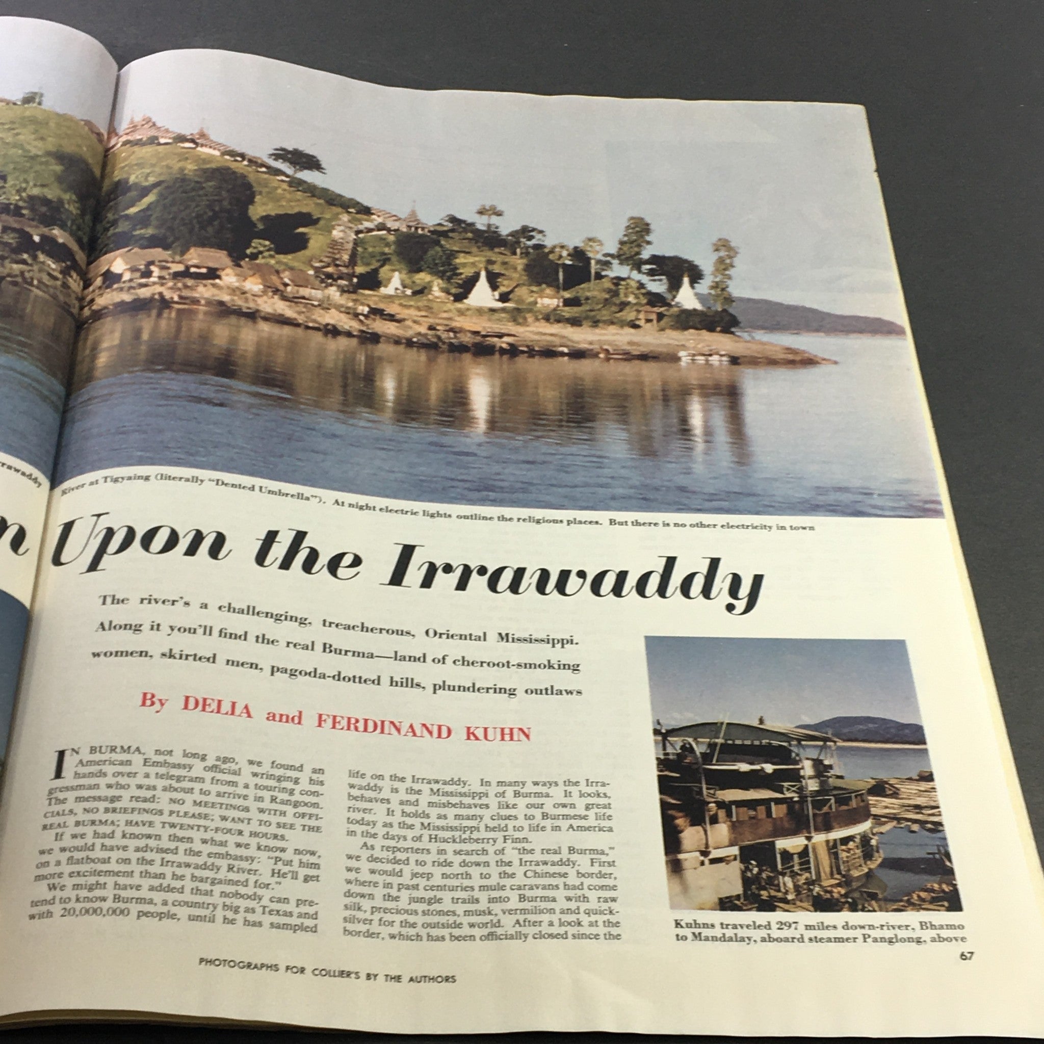 VTG Collier's Magazine May 27 1955 On Maneuvers with The Navy Frogmen Skin-Diver