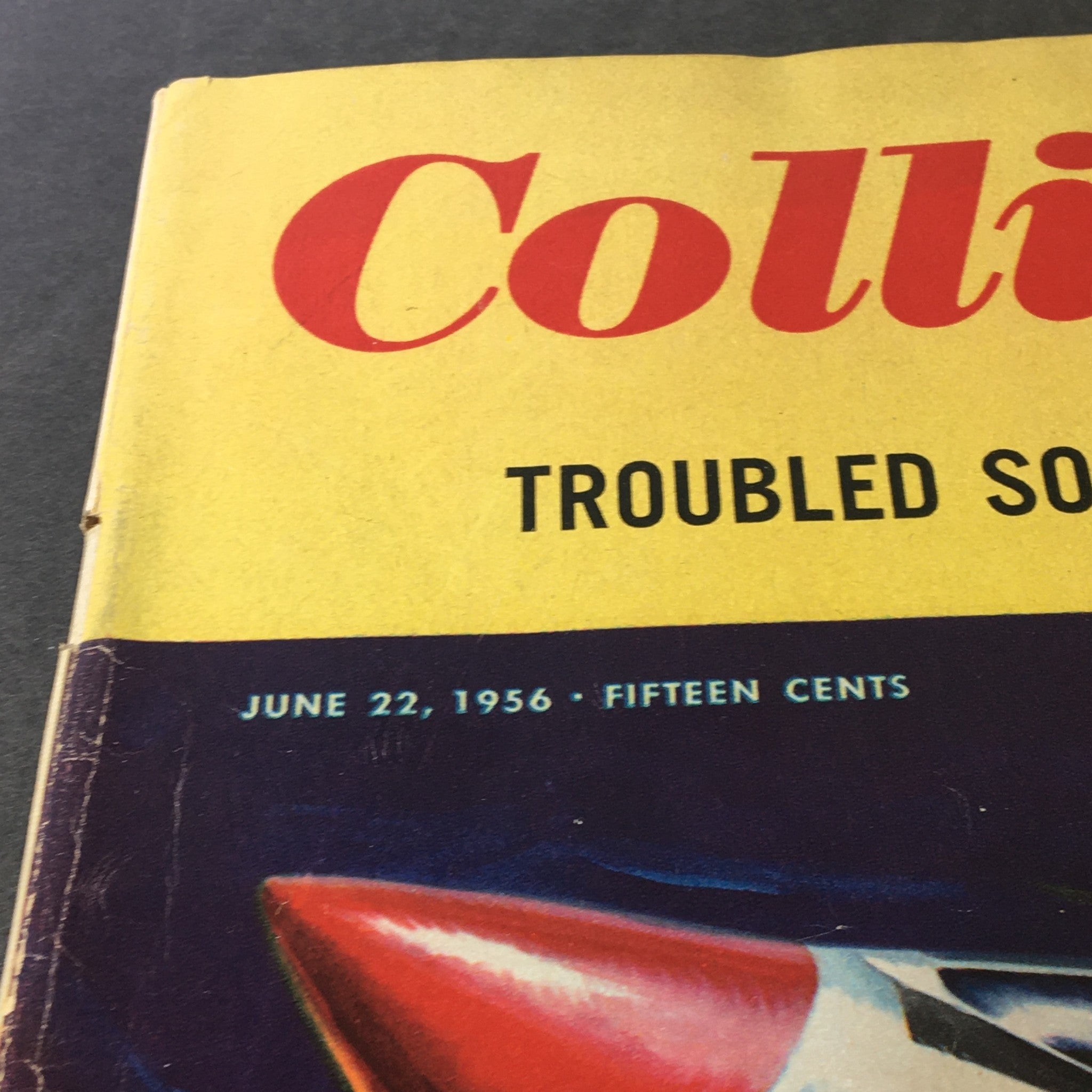 VTG Collier's Magazine June 22 1956 Troubled South Search for a Middle Ground