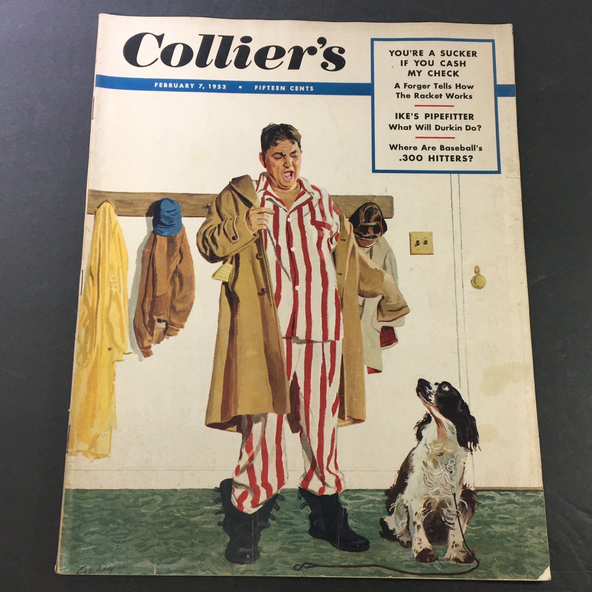 VTG Collier's Magazine February 7 1953 Dwight David "Ike" Eisenhower, Newsstand