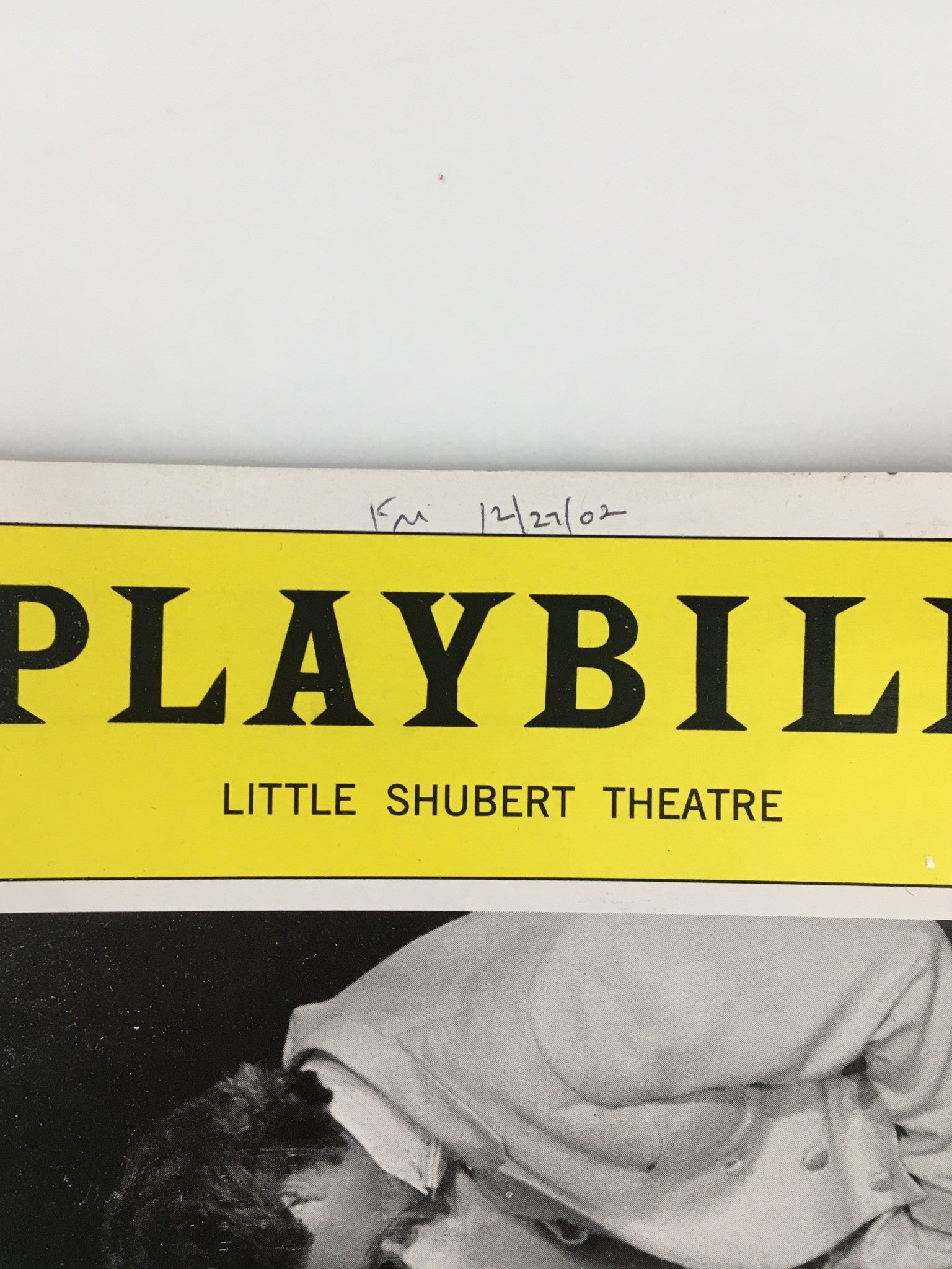 2002 Playbill Little Shubert Theatre Tommy Tune in White Tie and Tails