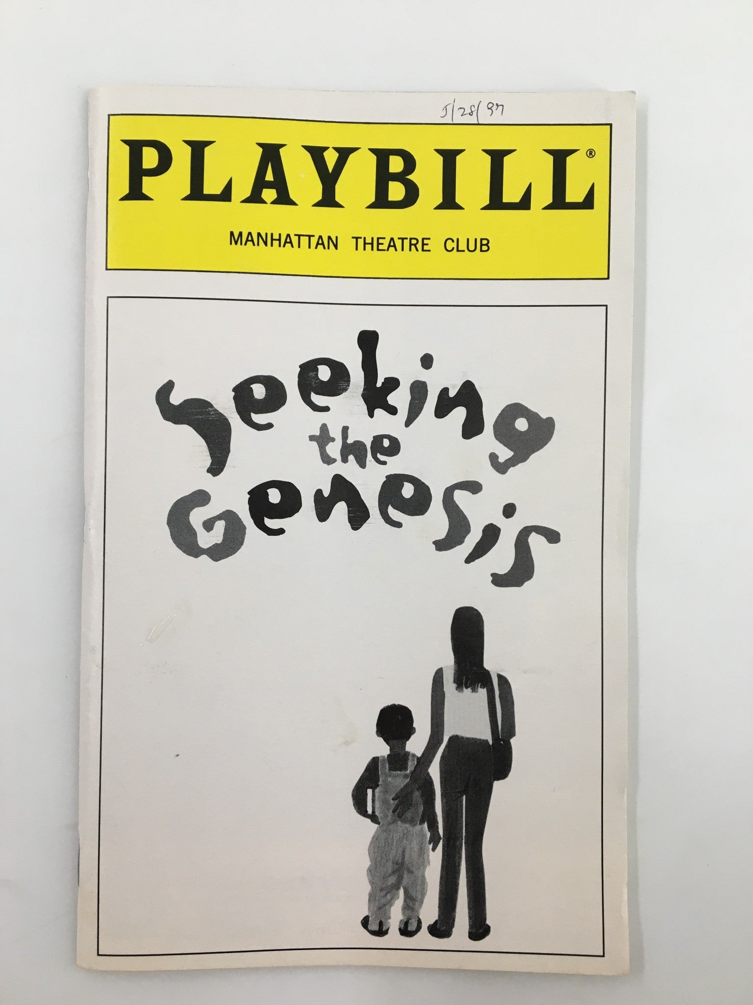 1997 Playbill Manhattan Theatre Club Soraya Butler in Seeking the Genesis