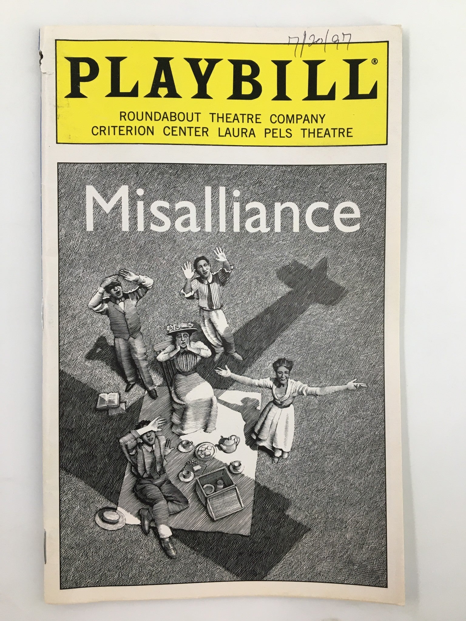 1997 Playbill Criterion Center Laura Pels Theatre Brian Murray in Misalliance