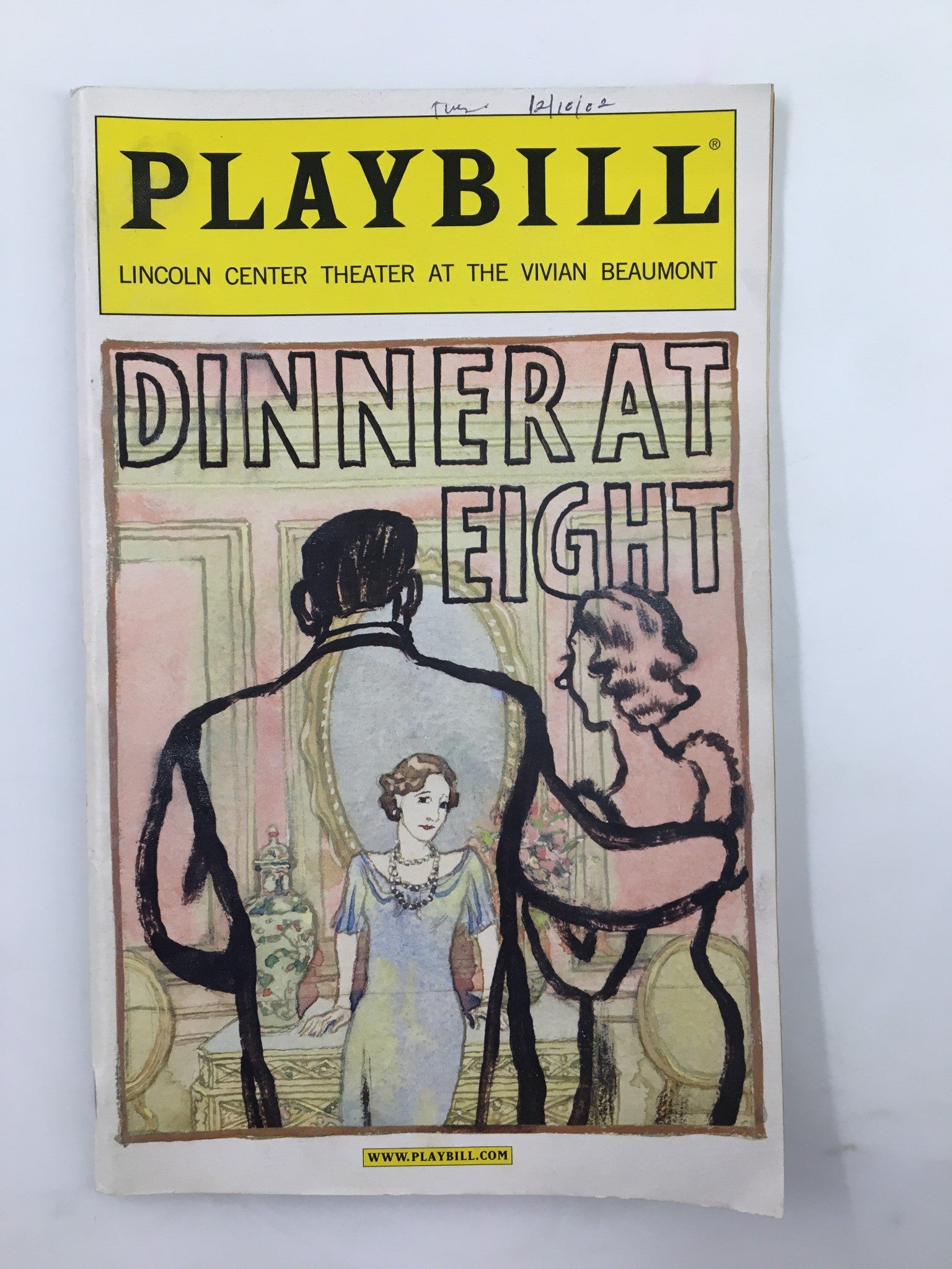 2002 Playbill The Vivian Beaumont Joanne Camp in Dinner at Eight