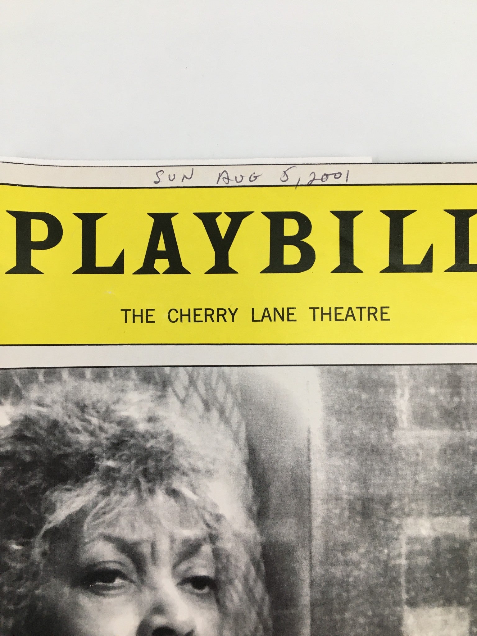 2001 Playbill The Cherry Lane Theatre Ruby Dee in Saint Lucy's Eyes