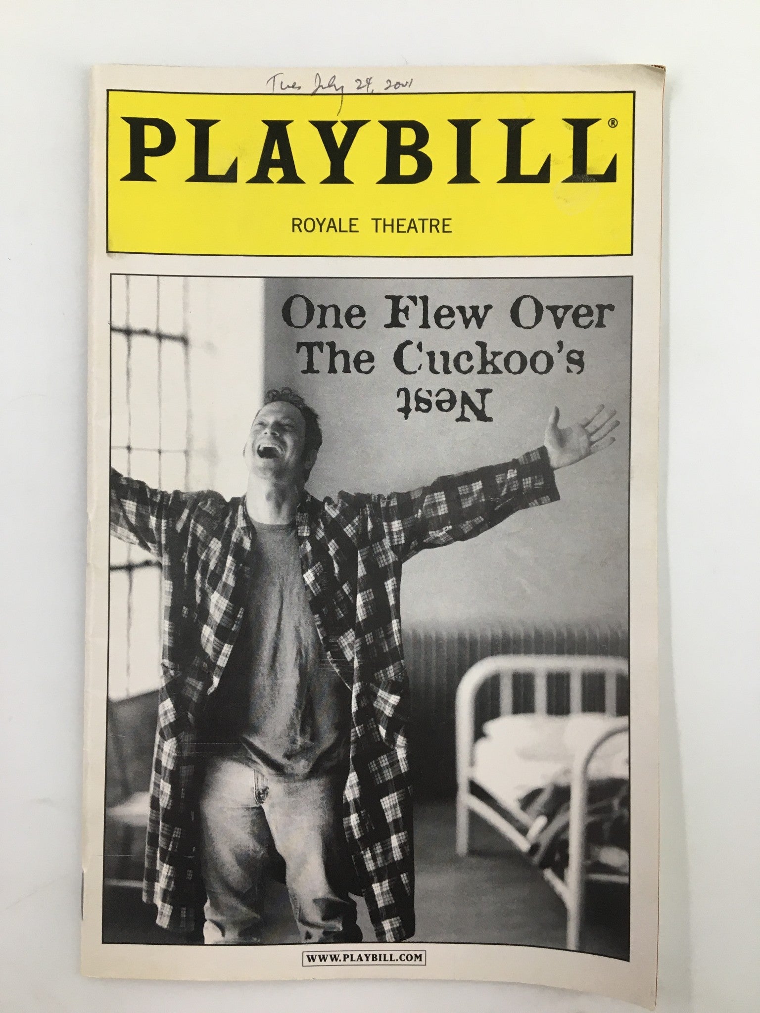 2001 Playbill Royale Theatre Gary Sinise in One Flew Over The Cuckoo's Nest