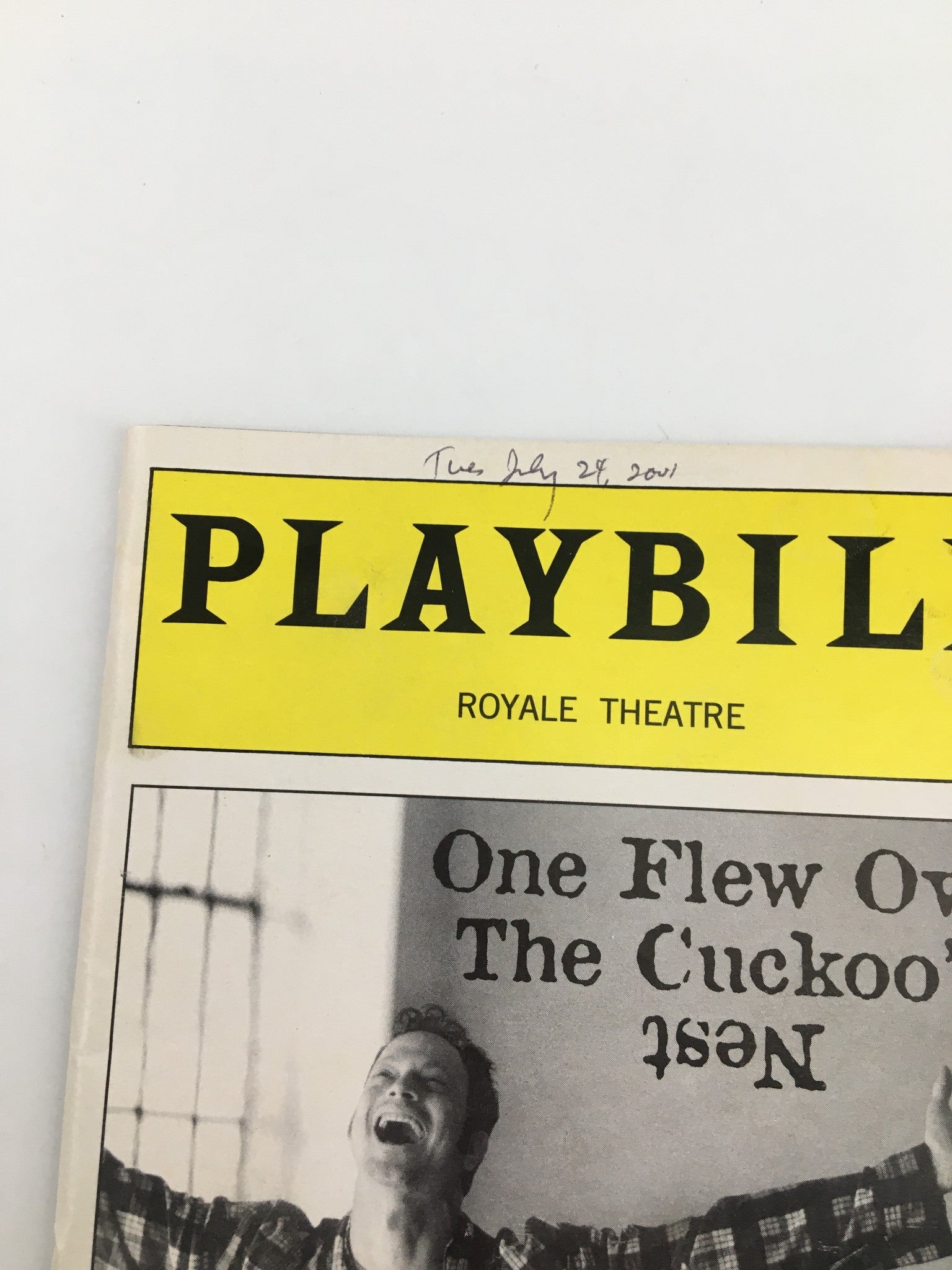 2001 Playbill Royale Theatre Gary Sinise in One Flew Over The Cuckoo's Nest