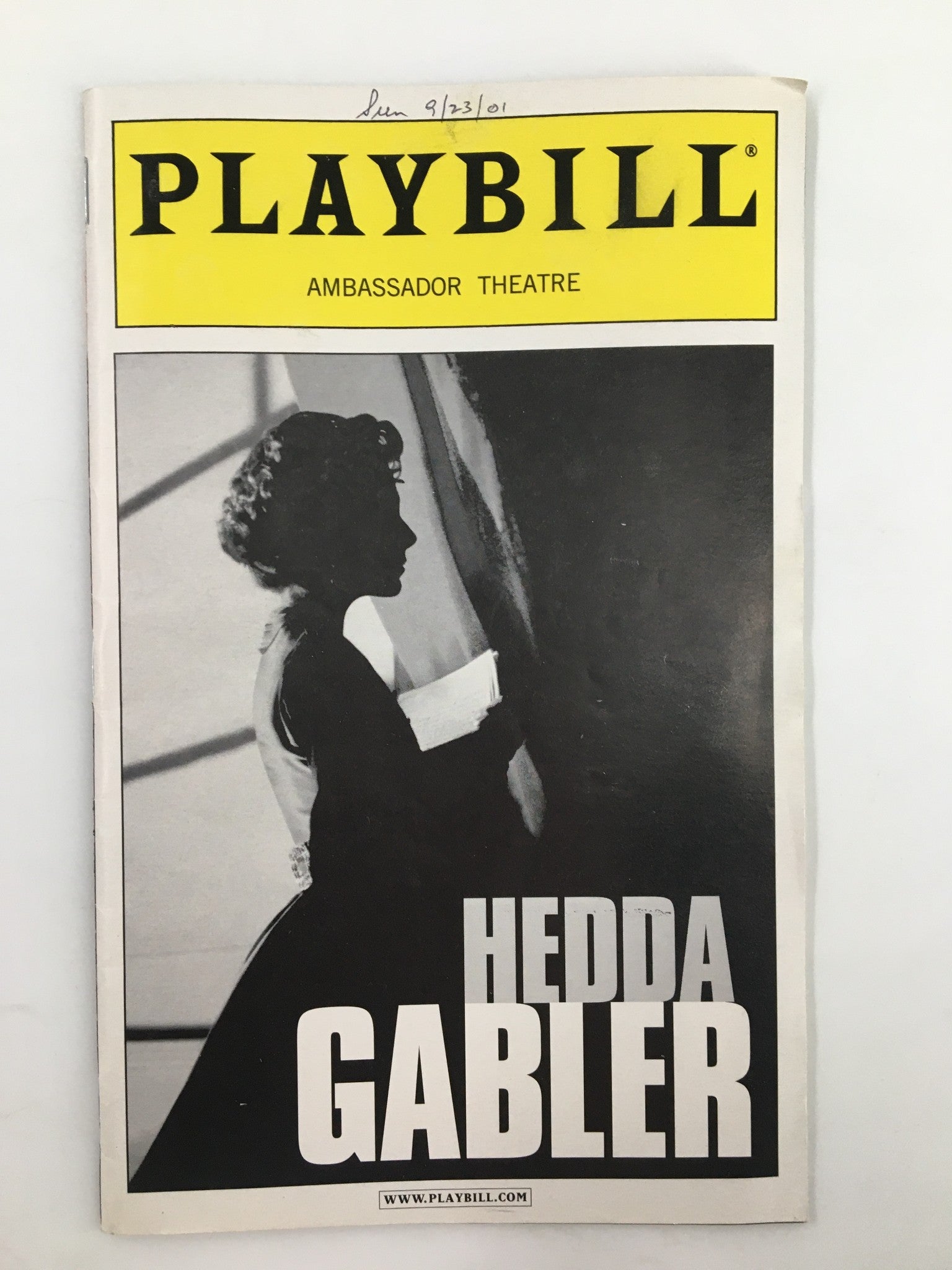 2001 Playbill Ambassador Theatre Kate Burton in Hedda Gabler by Henrik Ibsen