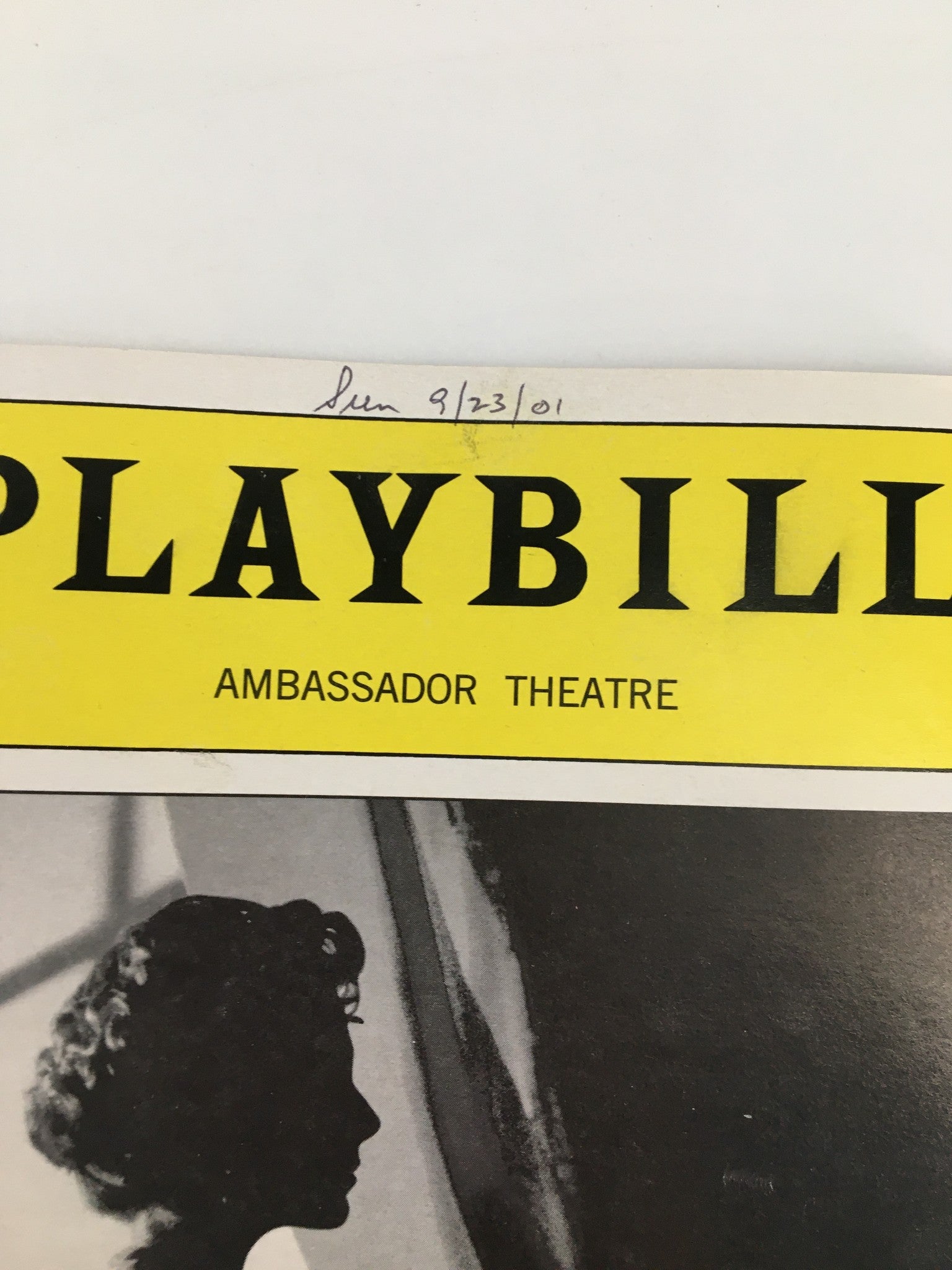 2001 Playbill Ambassador Theatre Kate Burton in Hedda Gabler by Henrik Ibsen