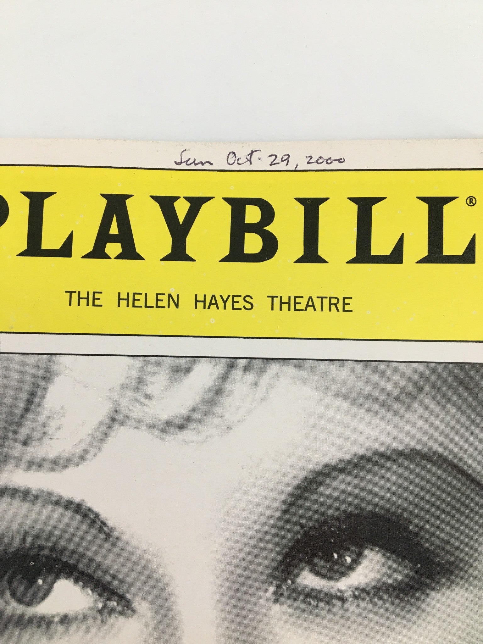 2000 Playbill The Helen Hayes Theatre Claudia Shear in Dirty Blonde