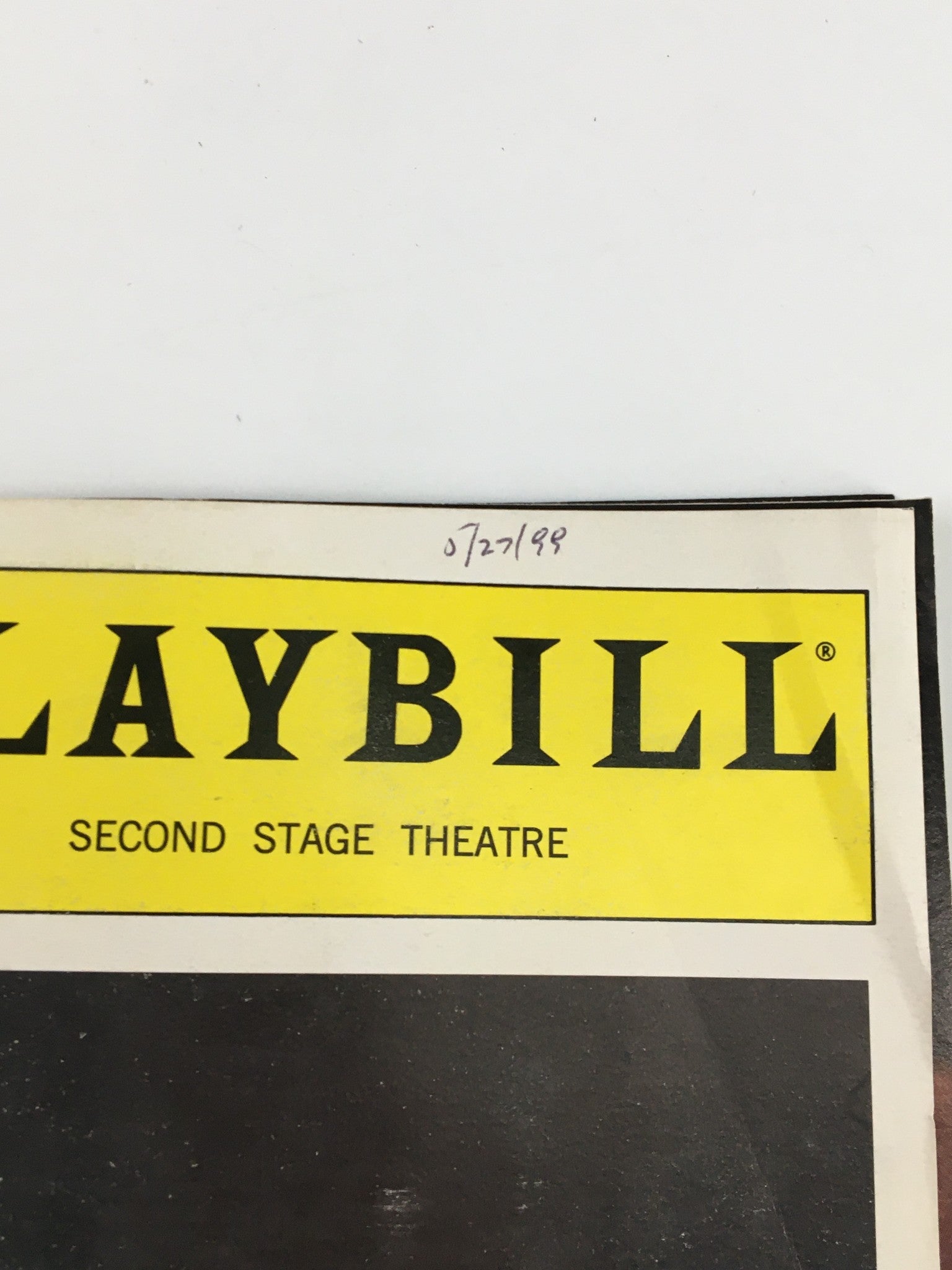 1999 Playbill Second Stage Theatre Julie Boyd in Gemini by Albert Innaurato