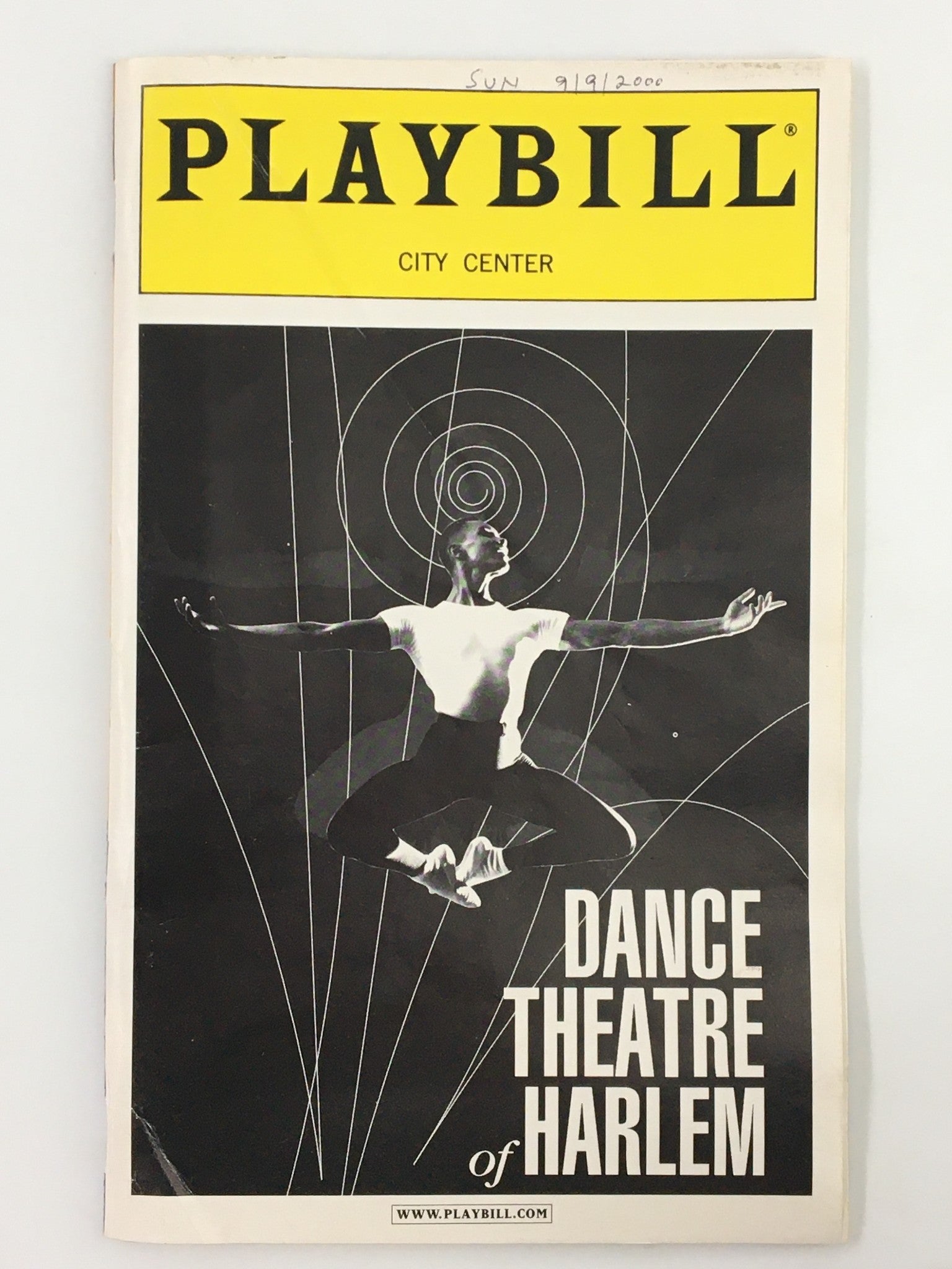 2000 Playbill City Center Dance Theatre of Harlem Founders Arthur Mitchell