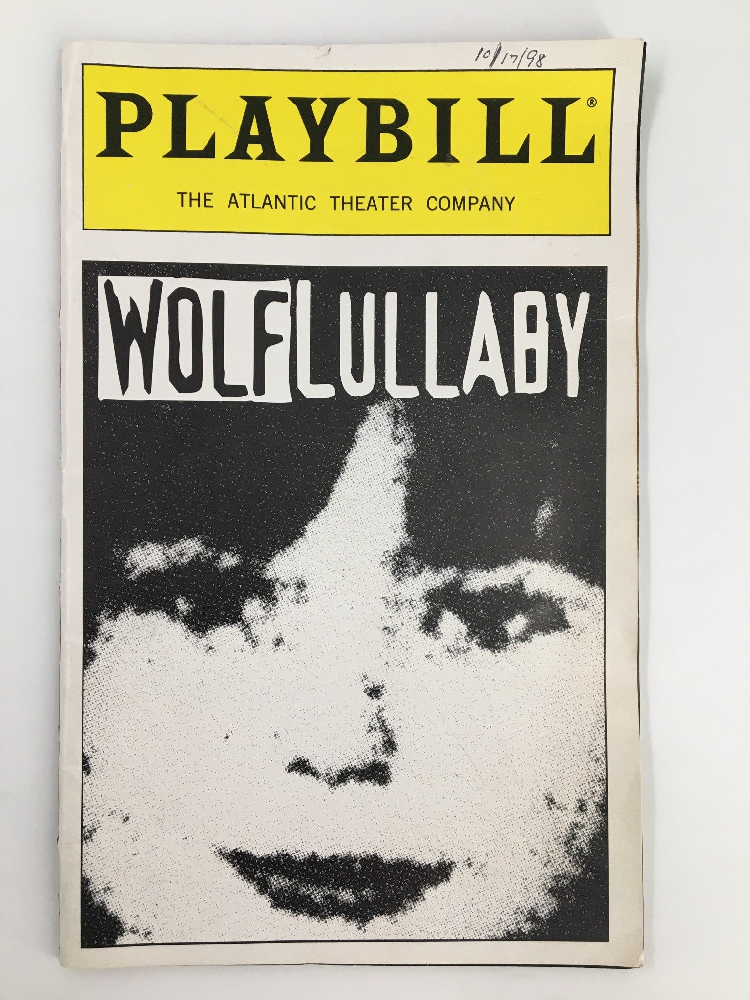 1998 Playbill Atlantic Theater Company Kate Blumberg in Wolf Lullaby