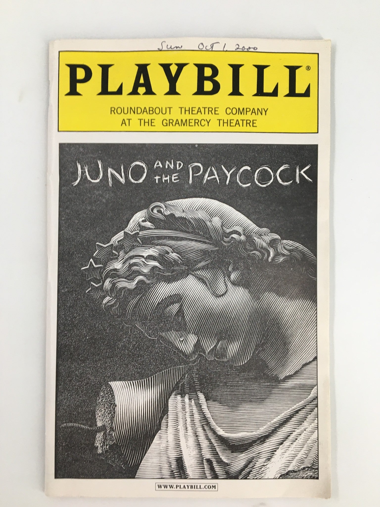 2000 Playbill Gramercy Theatre Dearbhla Molloy in Juno and The Paycock