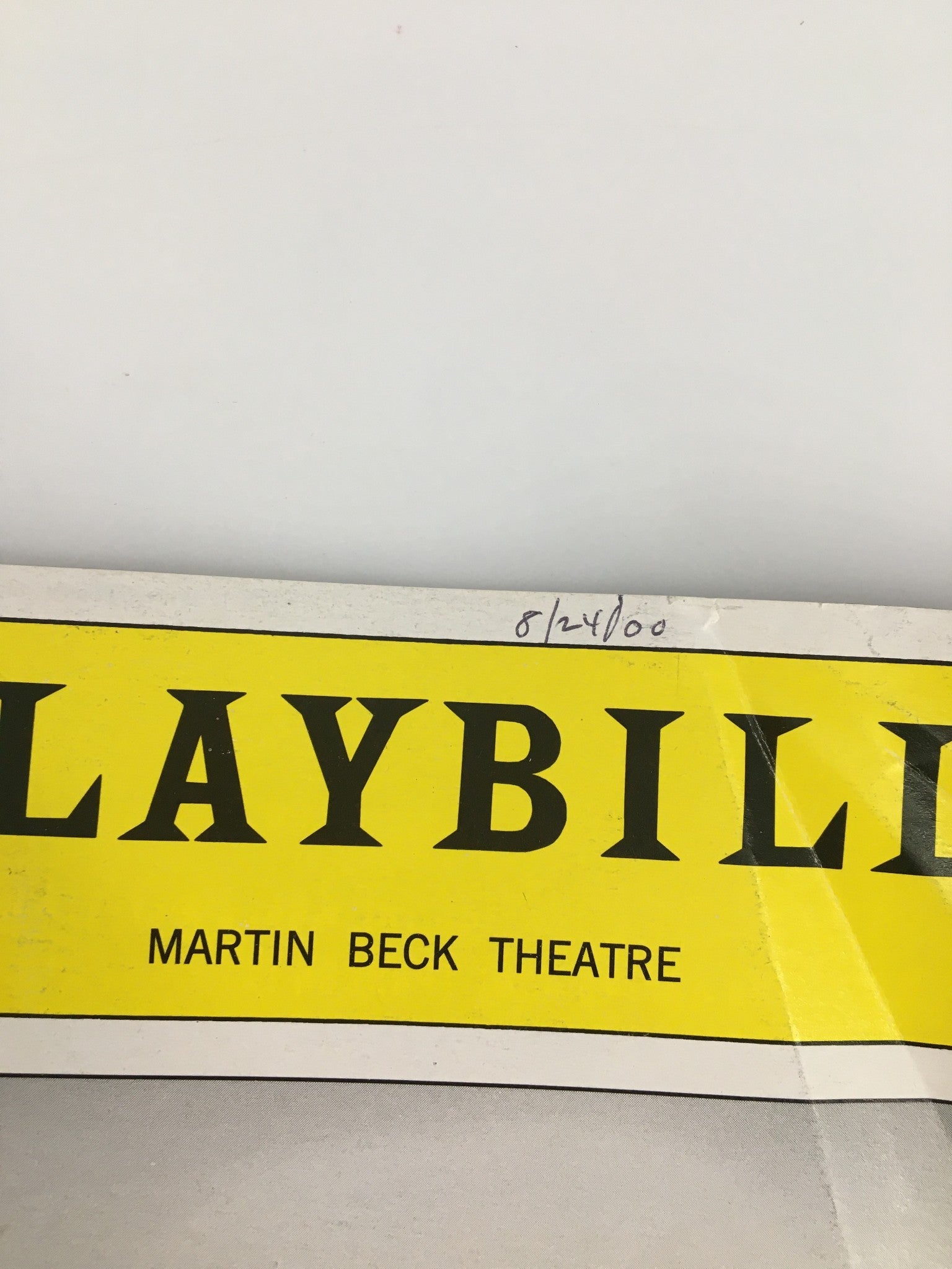 2000 Playbill Martin Beck Theatre Brian Stokes Mitchell in Kiss Me, Kate