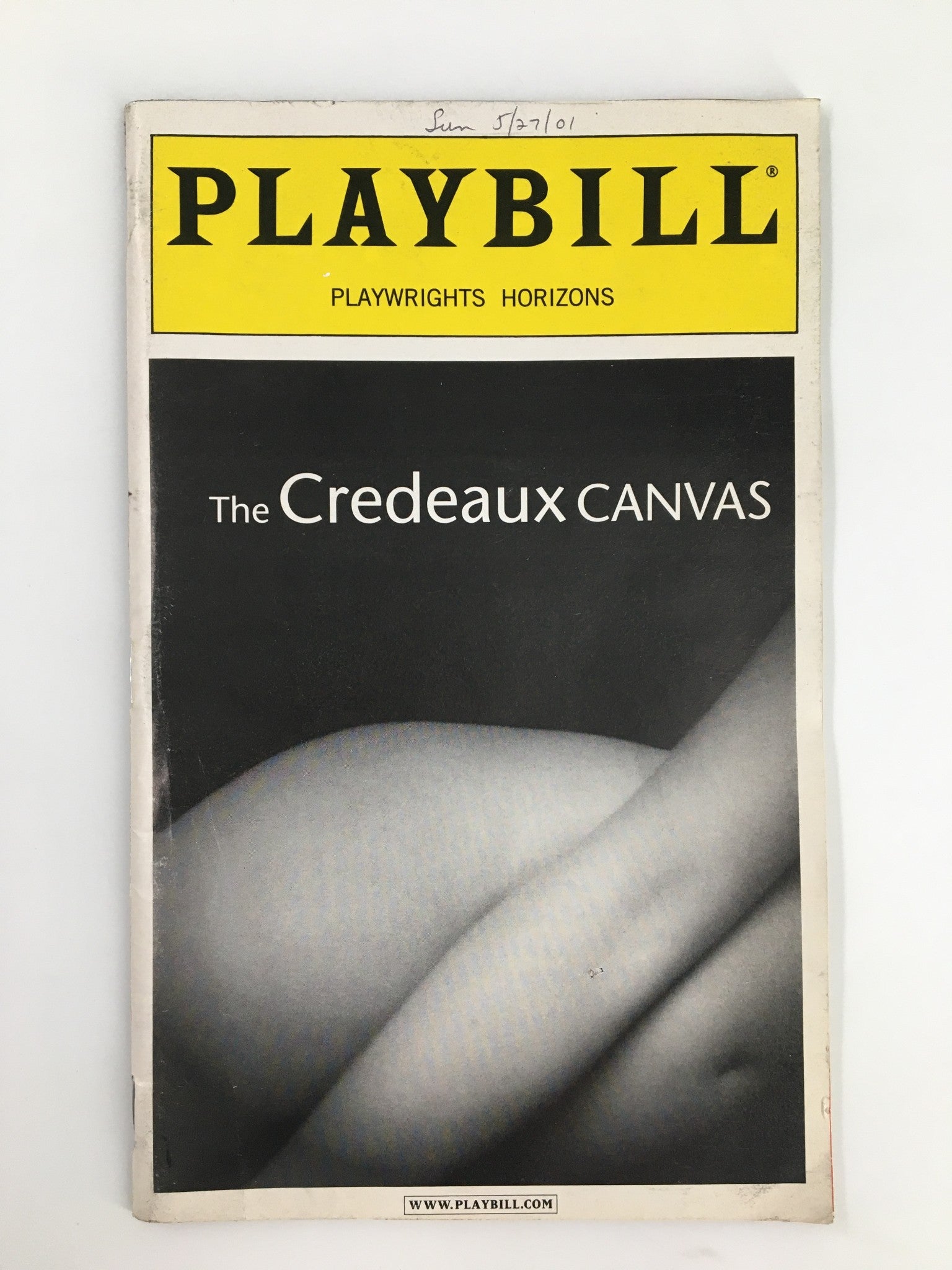 2001 Playbill Playwright Horizons Glenn Howerton in The Credeaux Canvas