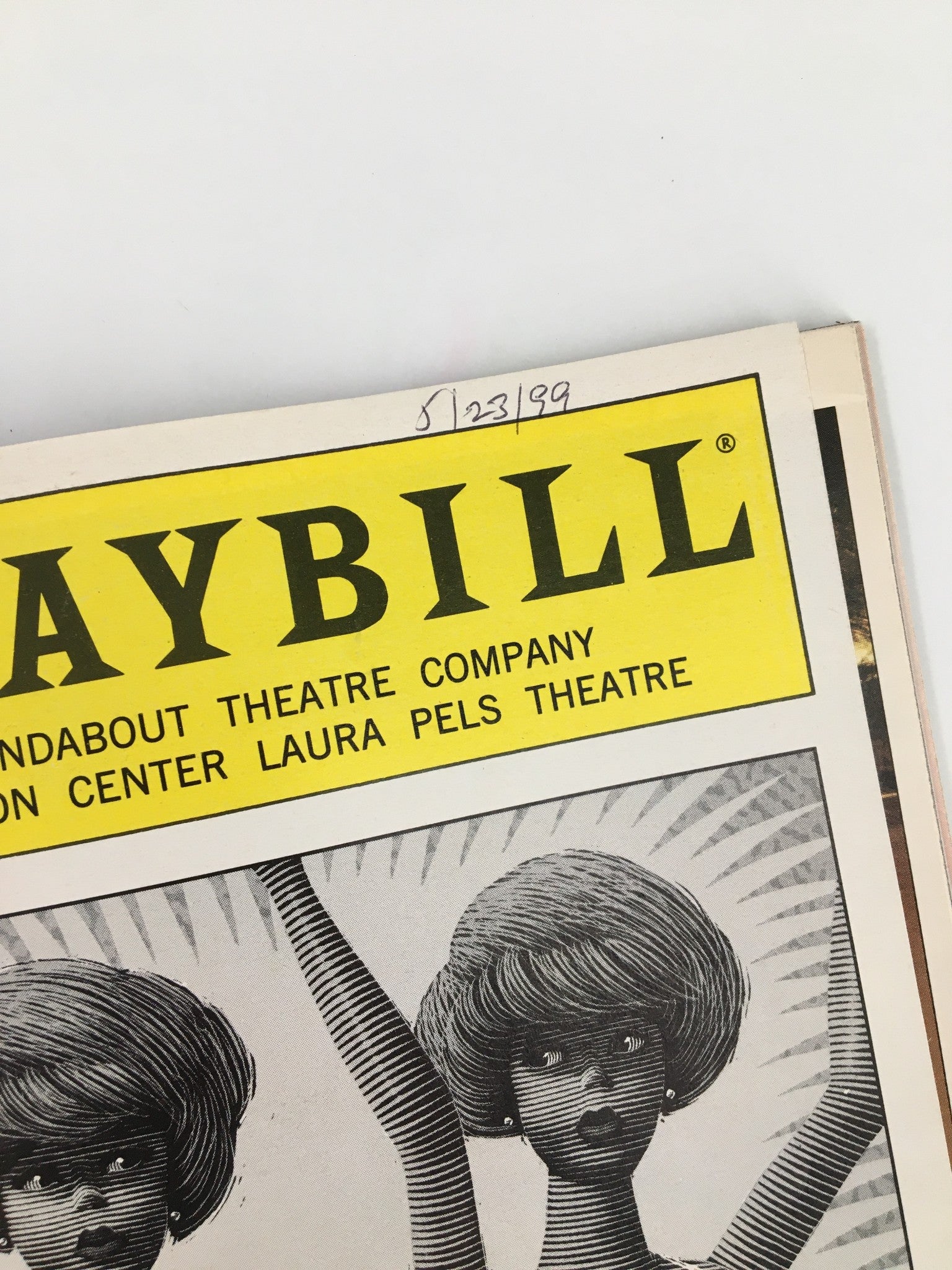 1999 Playbill Criterion Center Laura Pels Theatre Julie Kavner The Mineola Twins