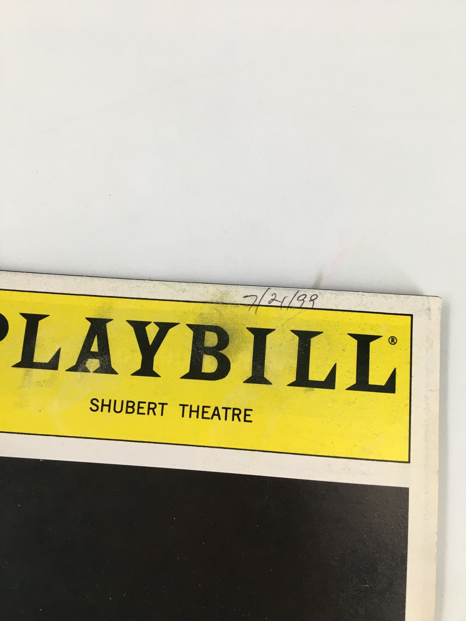 1999 Playbill Sam S. Shubert Theatre Charlotte d'Amboise in Chicago