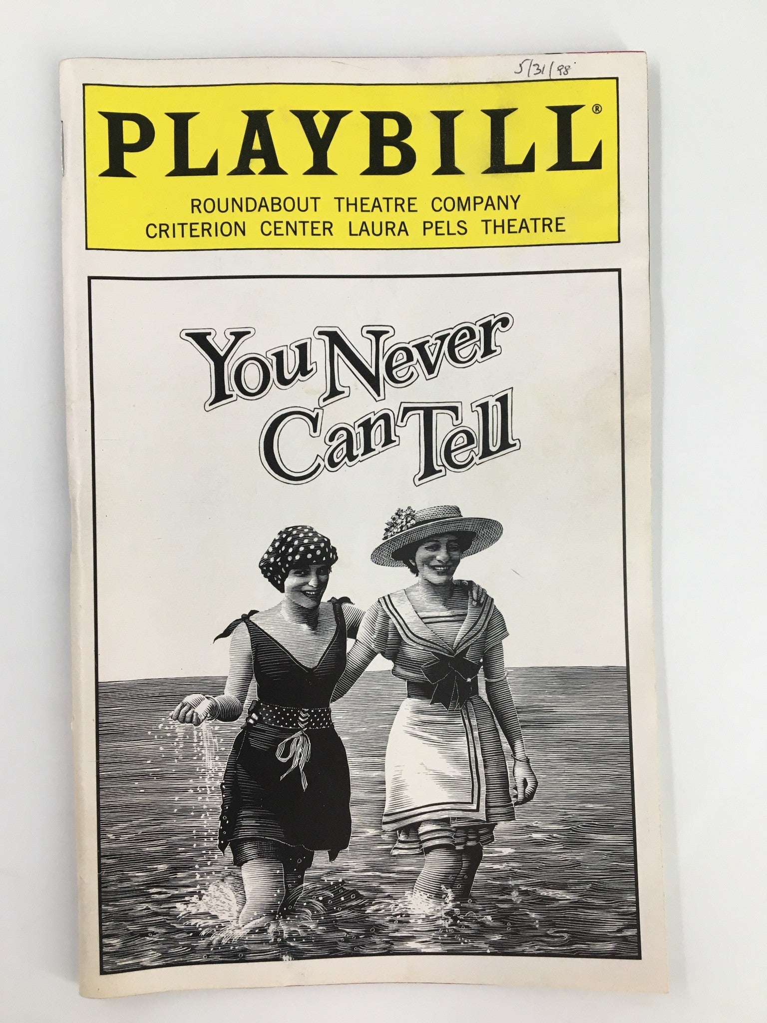 1998 Playbill Criterion Center Laura Pels Theatre Simon Jones You Never Can Tell