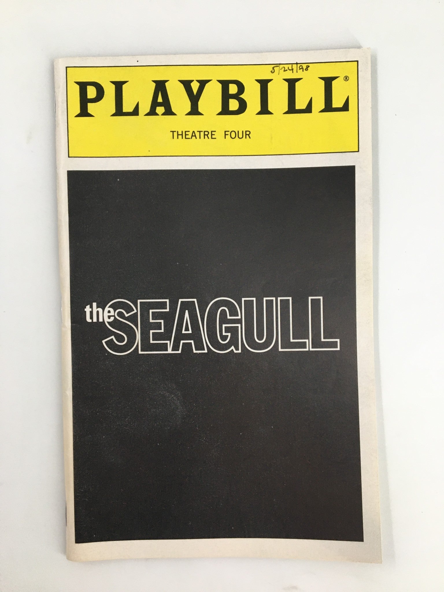 1998 Playbill Theatre Four Mark Blum, Tom Brennan in The Seagull