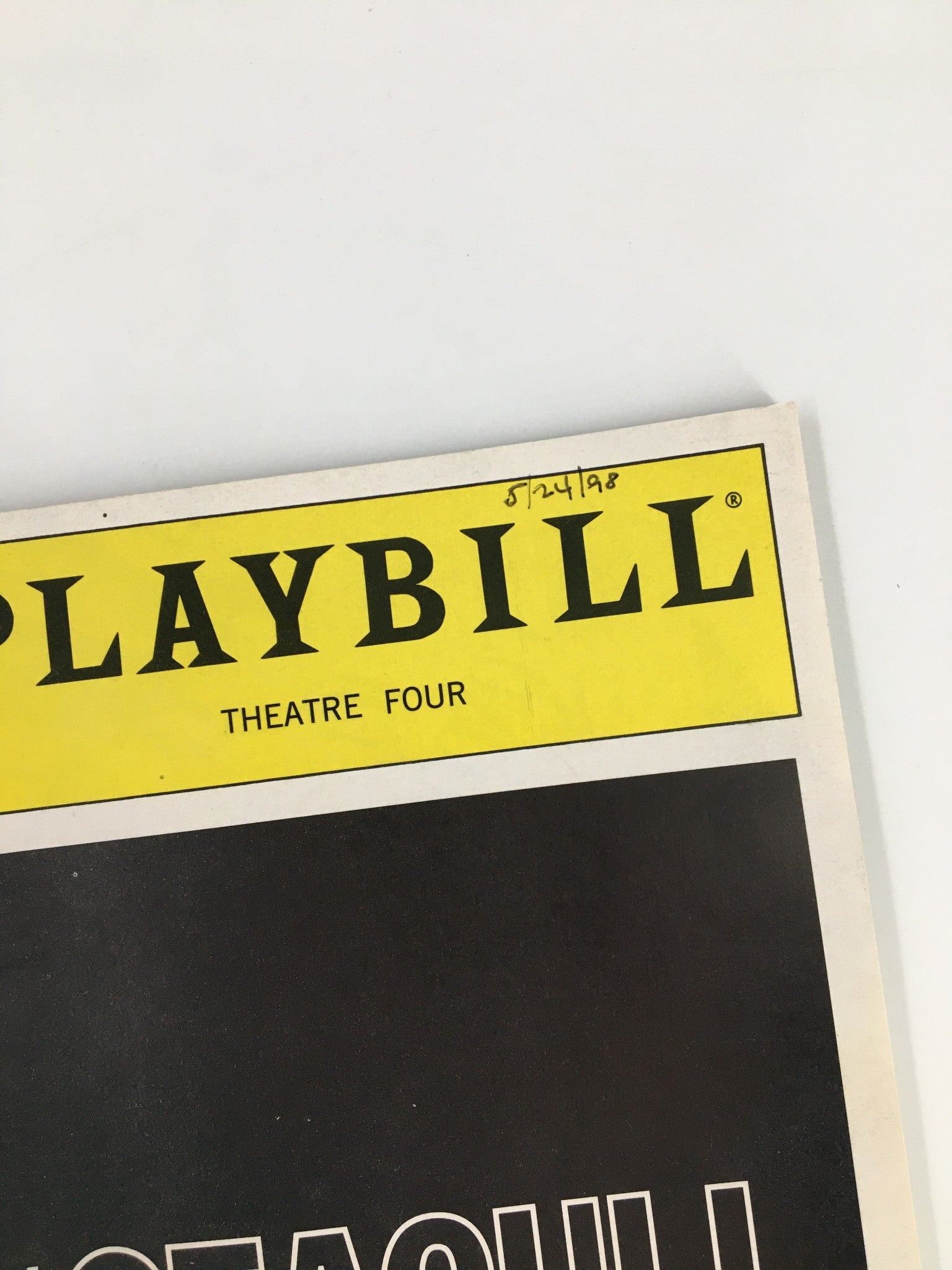 1998 Playbill Theatre Four Mark Blum, Tom Brennan in The Seagull